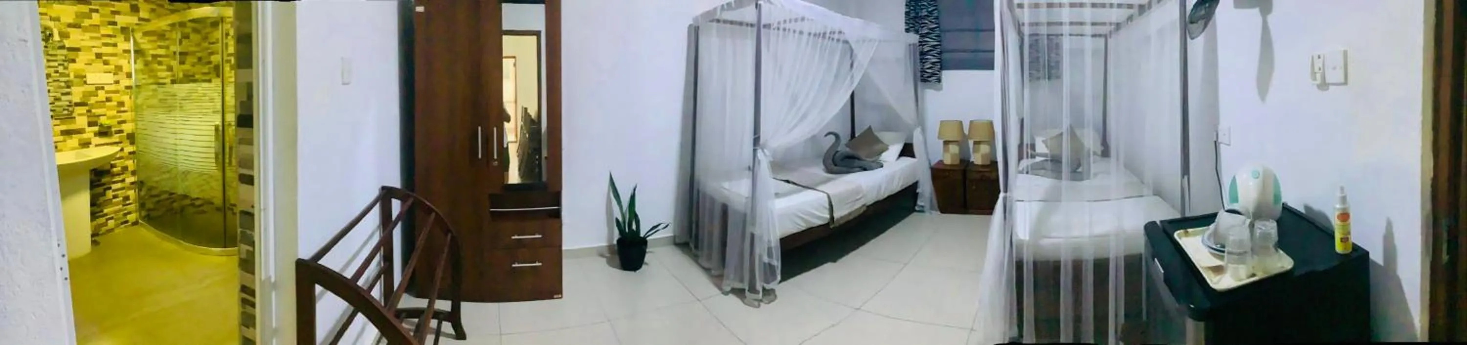 Bed in El Corazon De Hikkaduwa