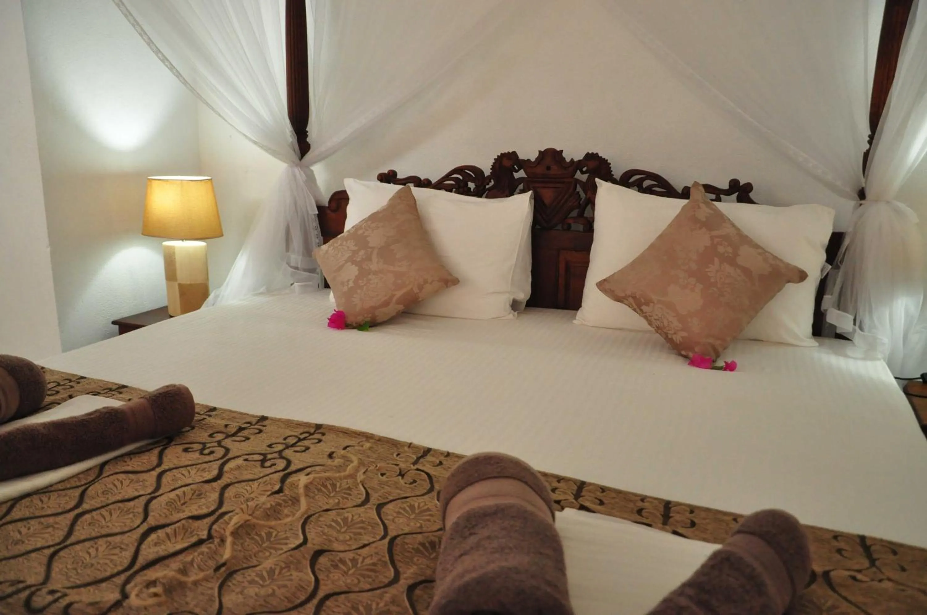 Bed in El Corazon De Hikkaduwa