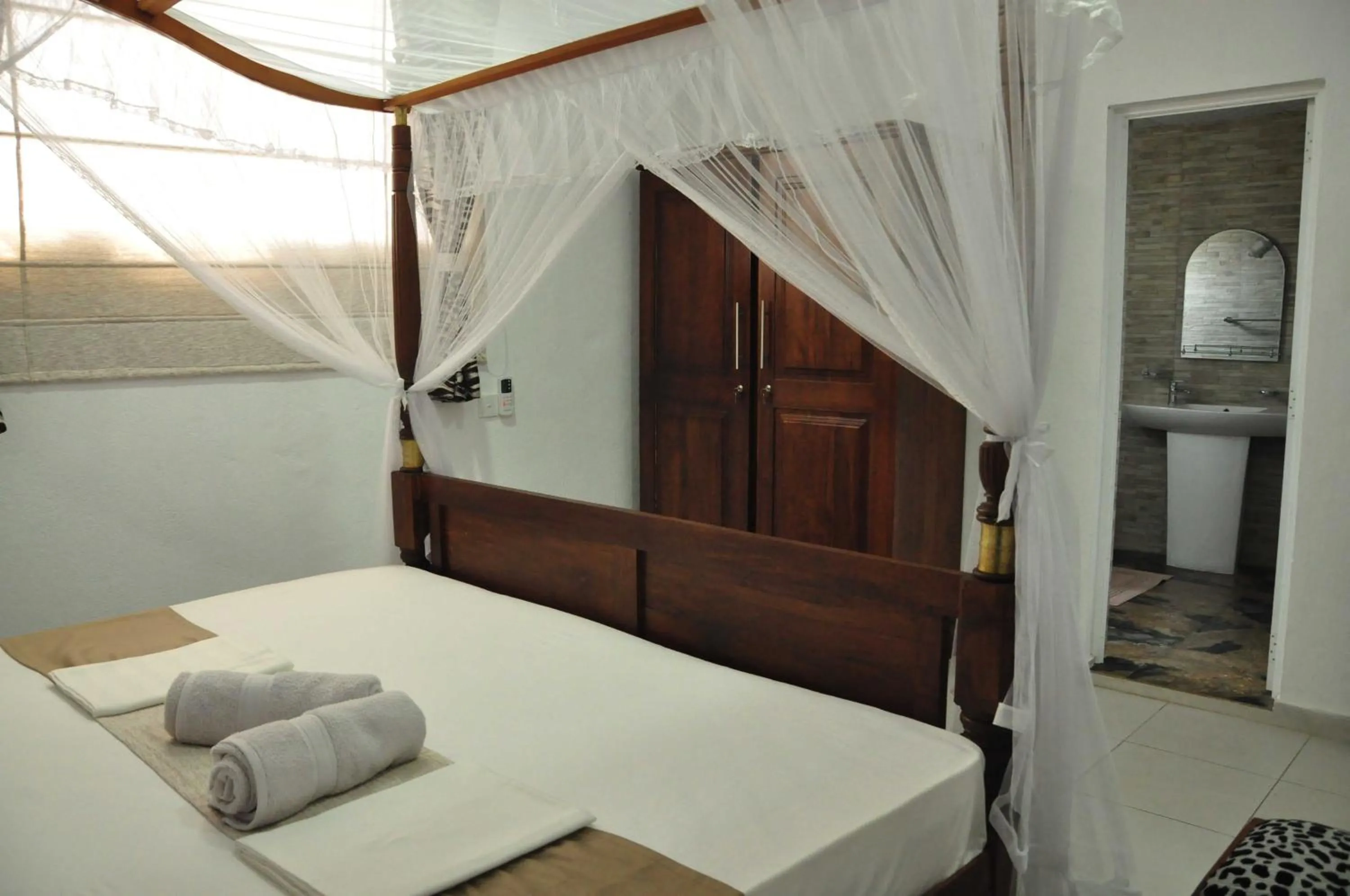 Bed in El Corazon De Hikkaduwa