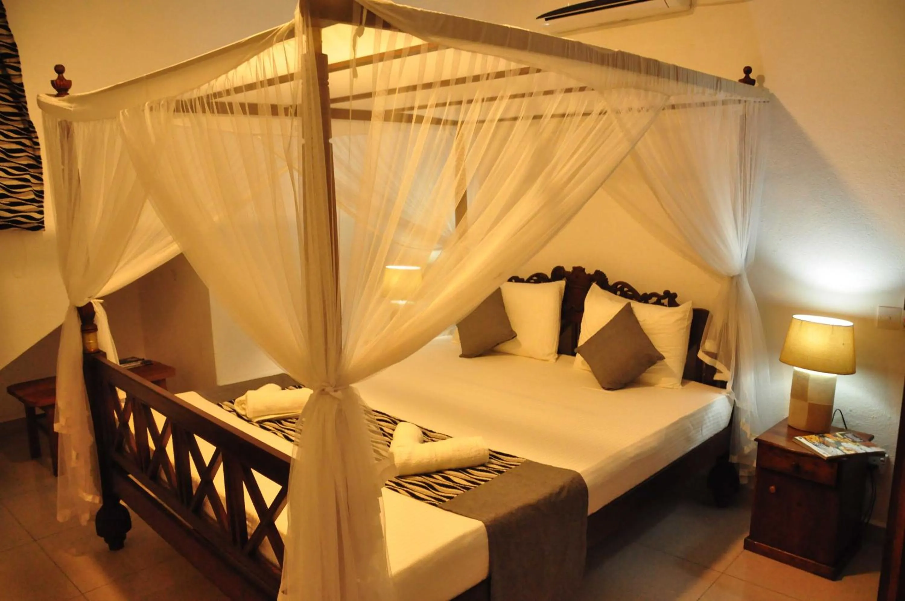 Bed in El Corazon De Hikkaduwa