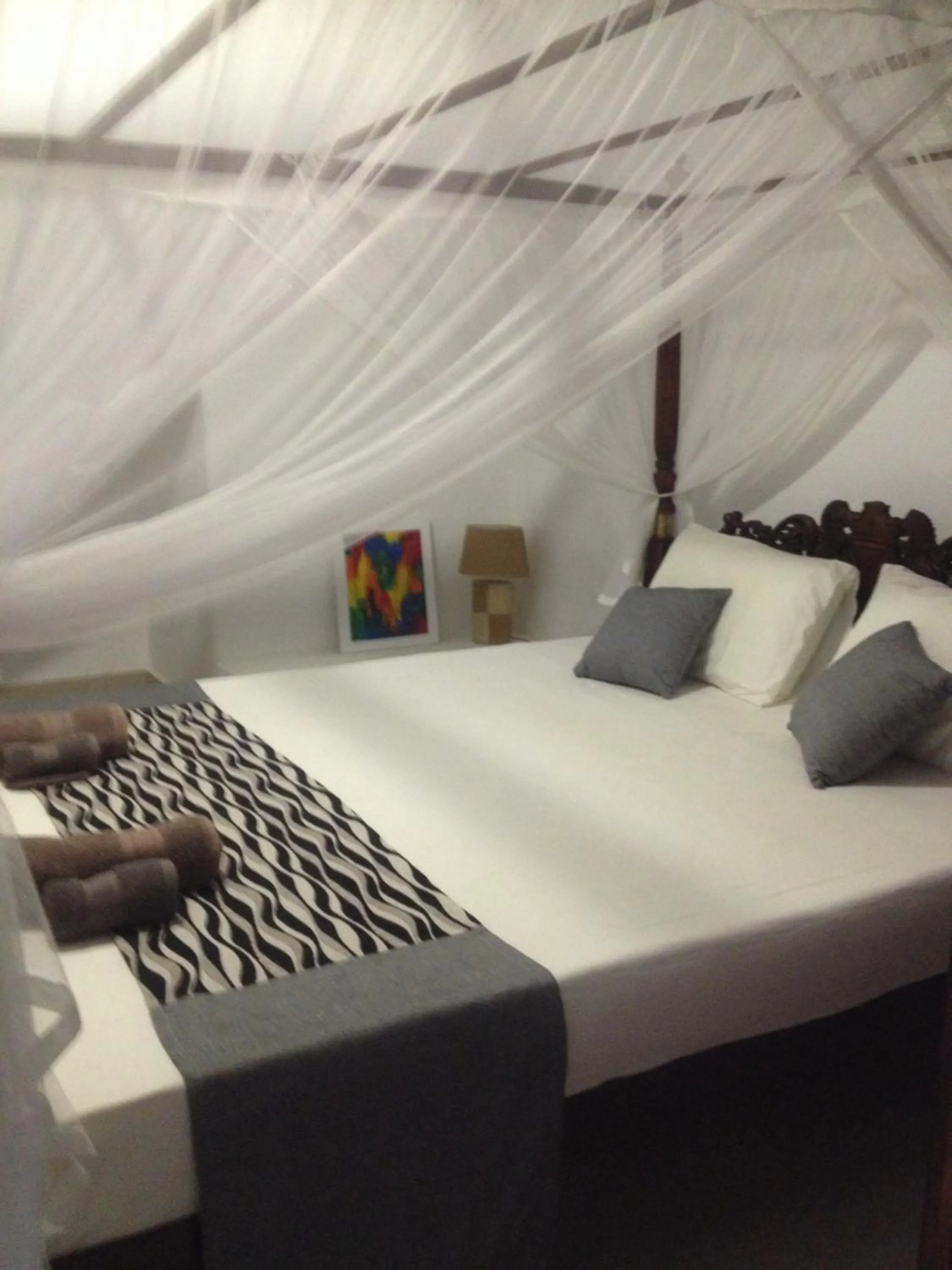 Bed in El Corazon De Hikkaduwa