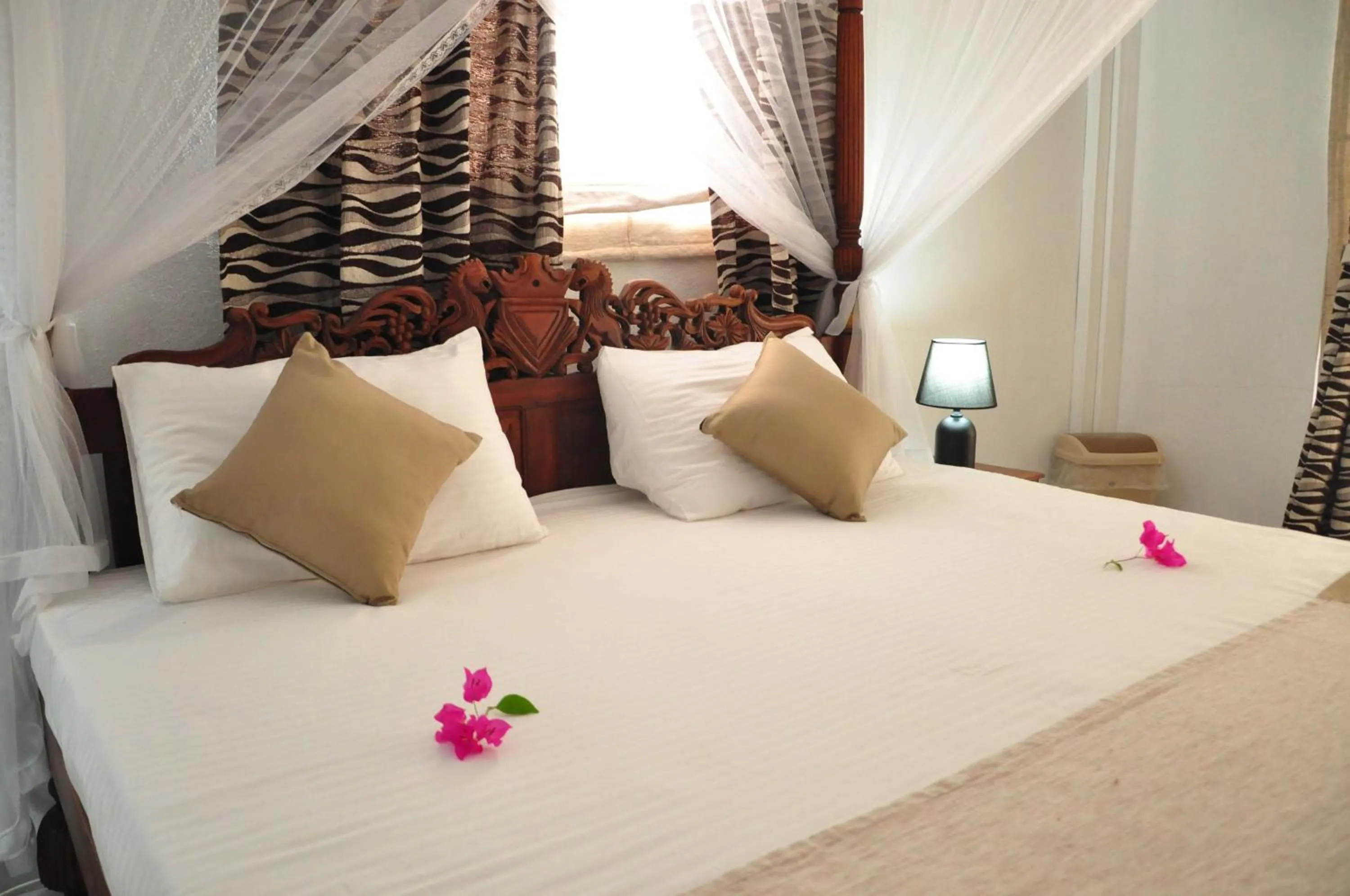 Bed in El Corazon De Hikkaduwa