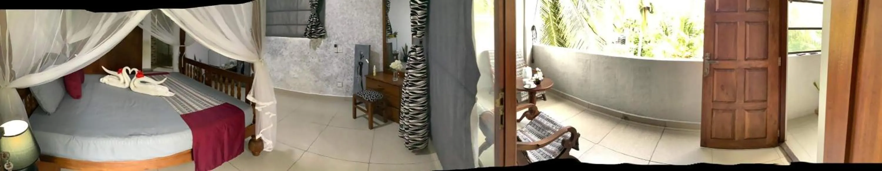 Bed in El Corazon De Hikkaduwa