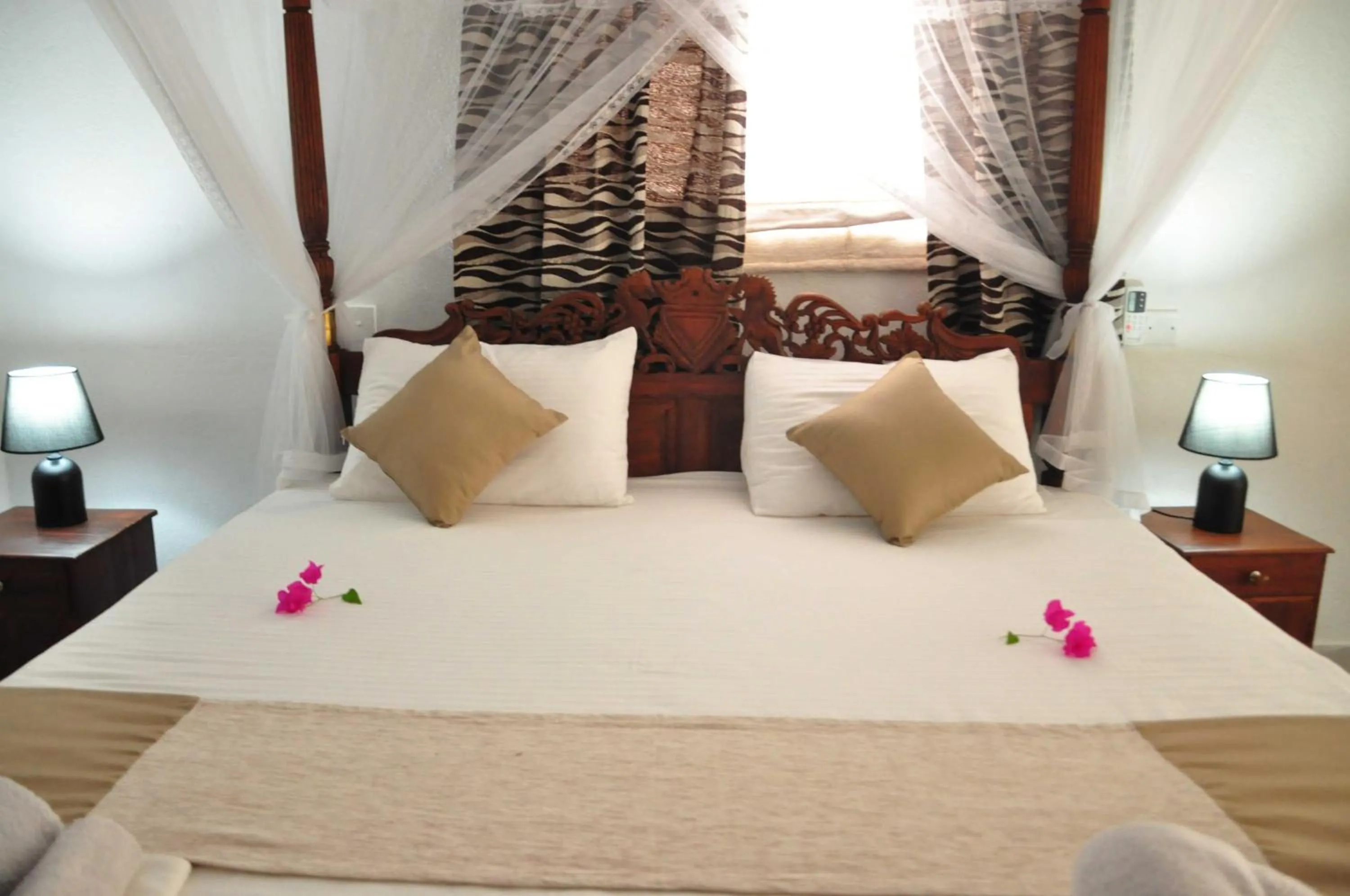 Bed in El Corazon De Hikkaduwa