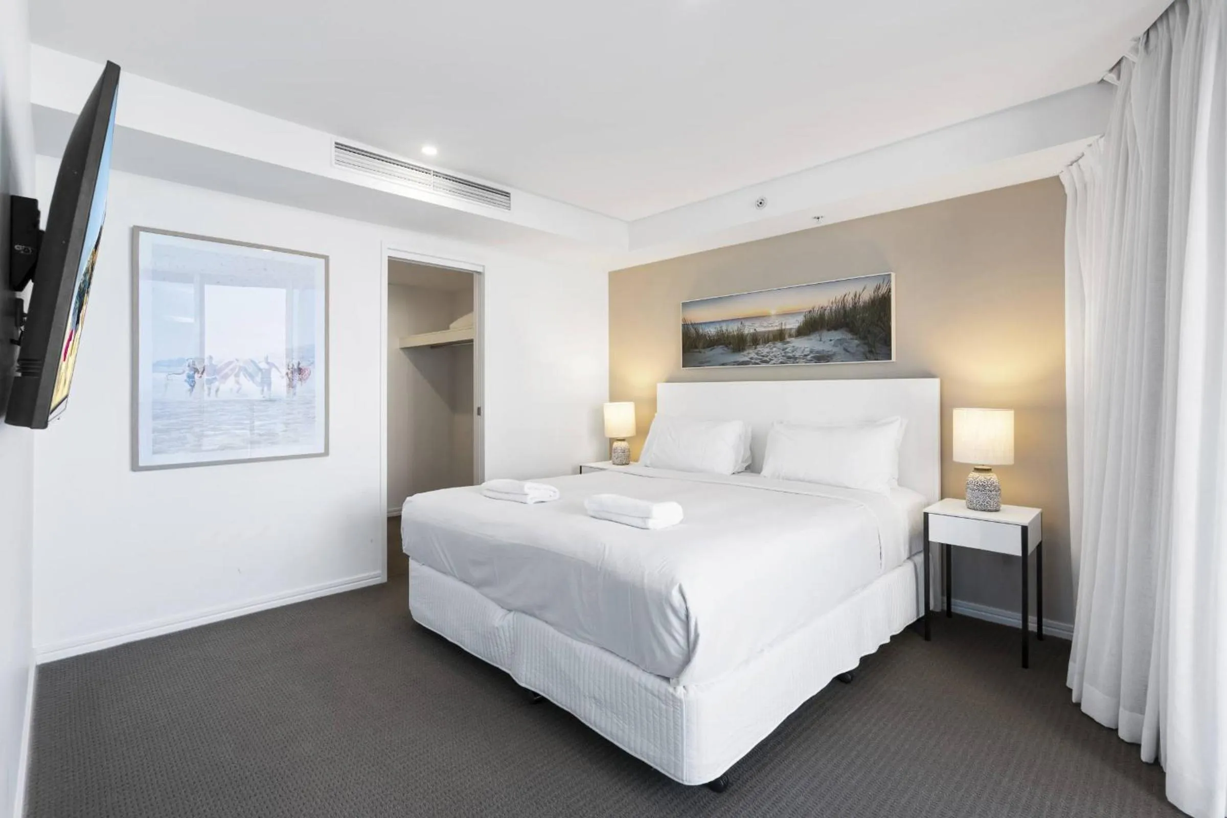 Bed in Orchid Residences - HR Surfers Paradise