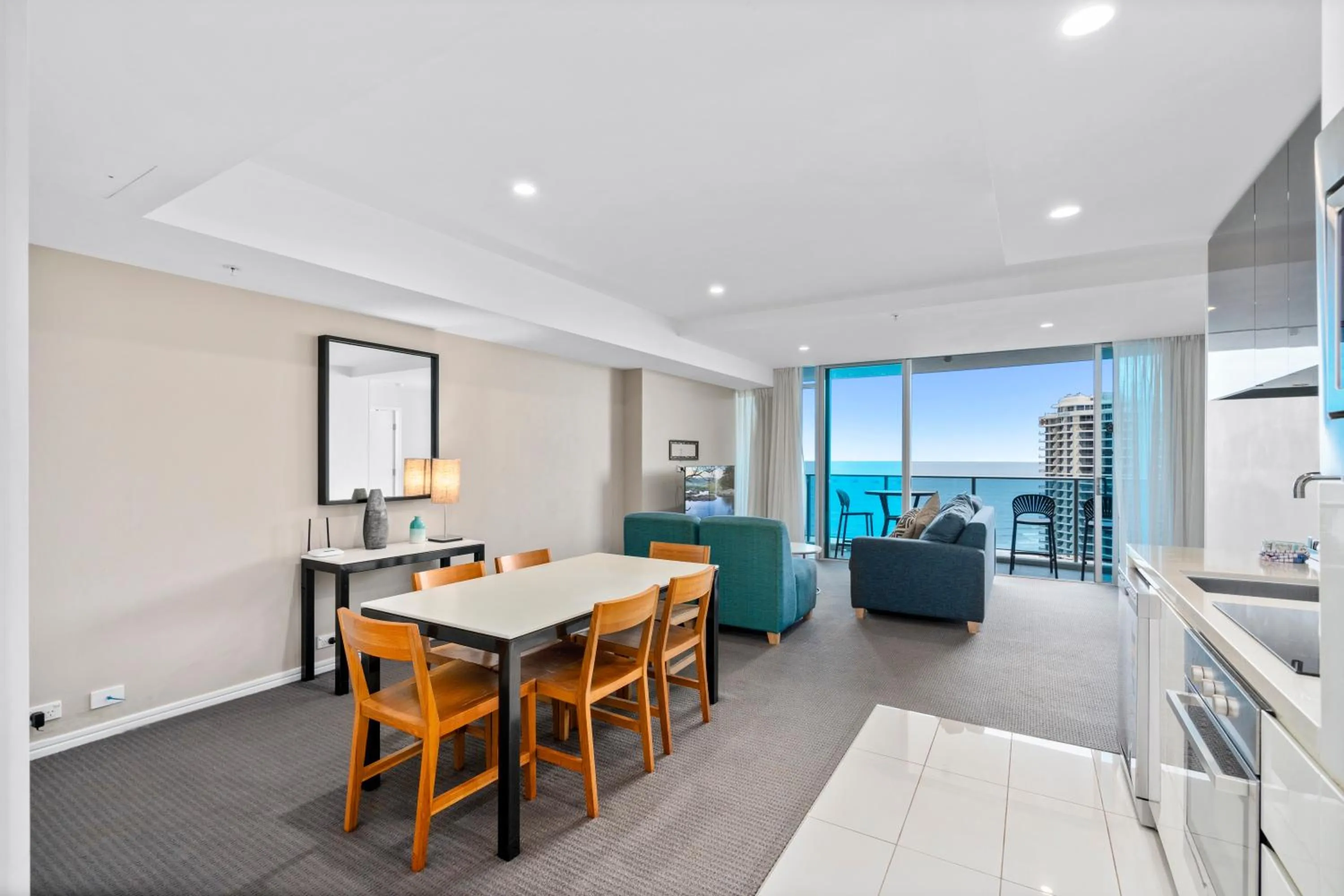 Living room in Orchid Residences - HR Surfers Paradise