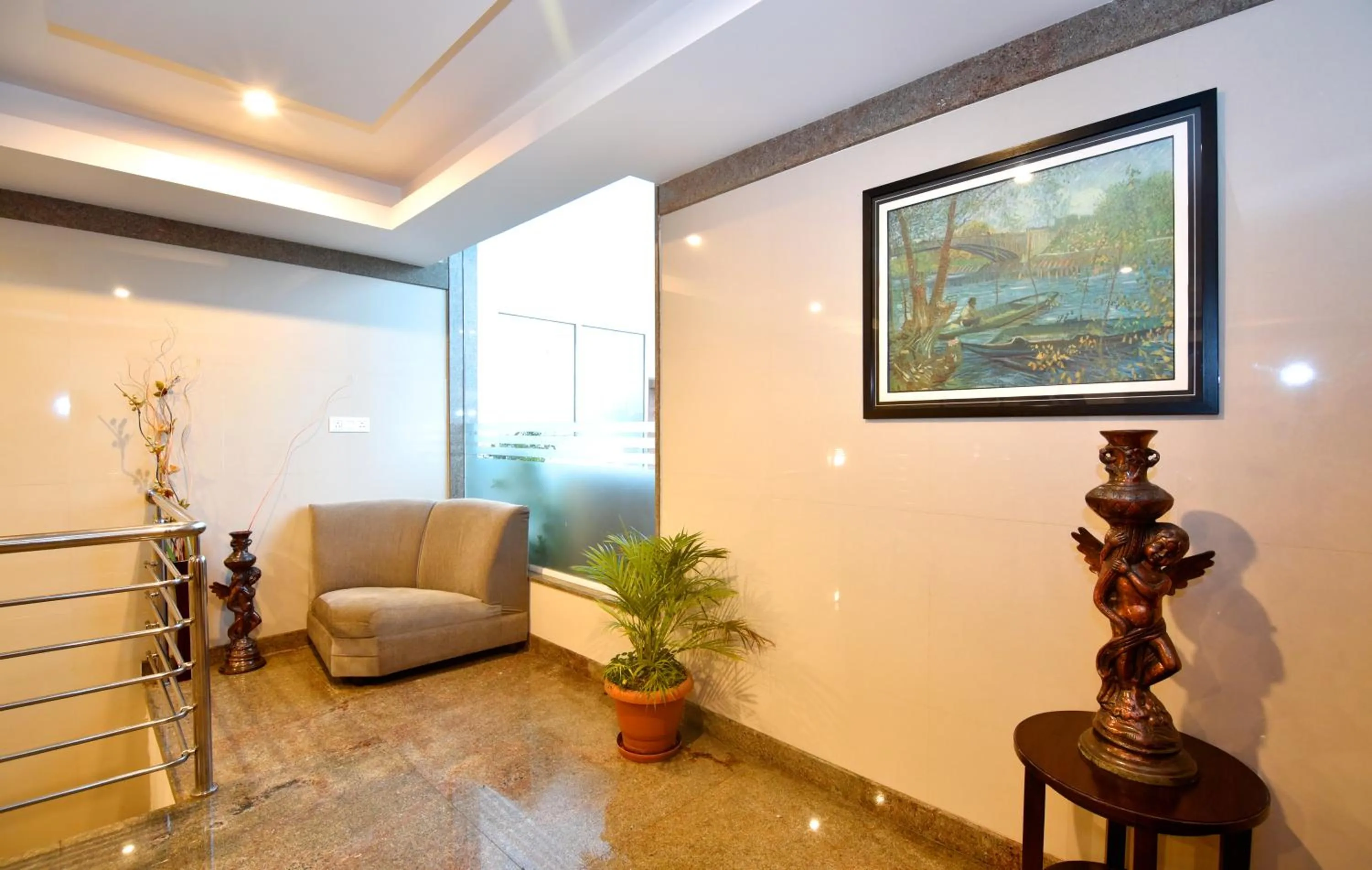 Floor plan in I V Sanctum Hotel