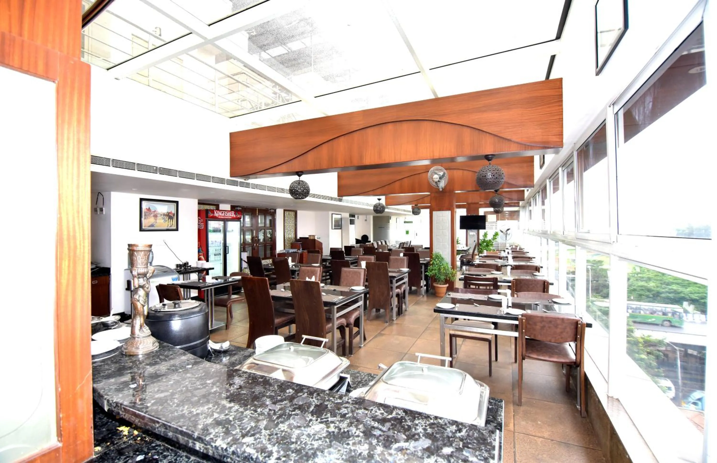 Breakfast in I V Sanctum Hotel