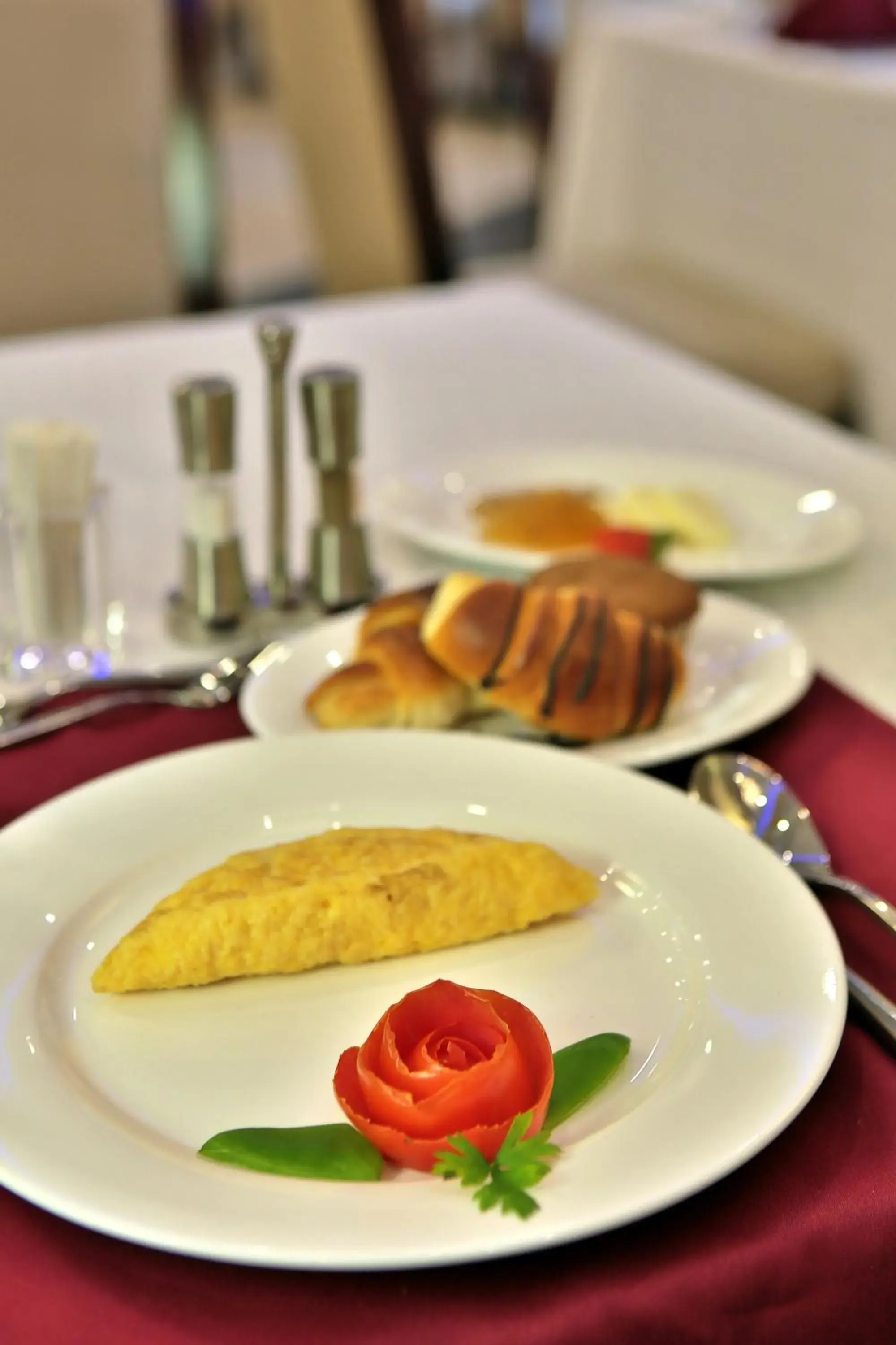 Continental breakfast in Sapphire Addis Continental breakfast in Sapphire Addis