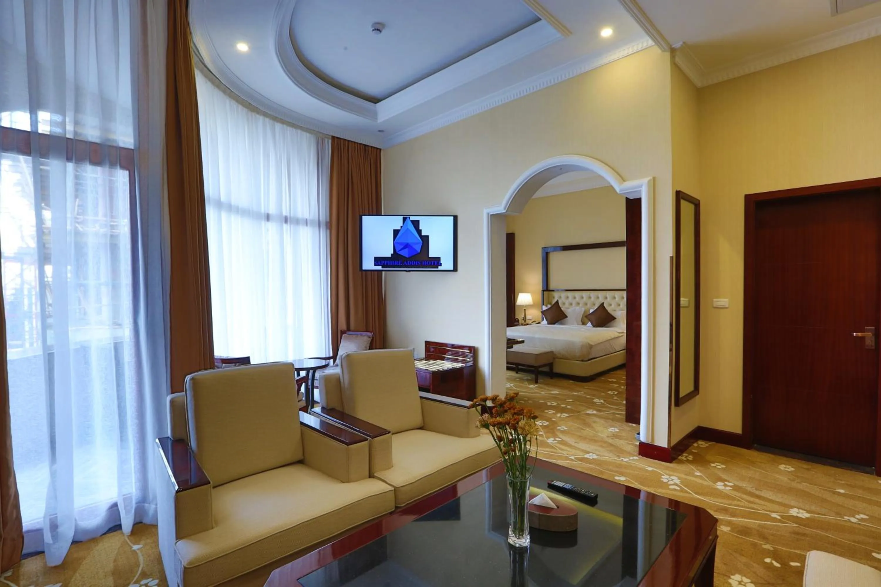 Bed in Sapphire Addis