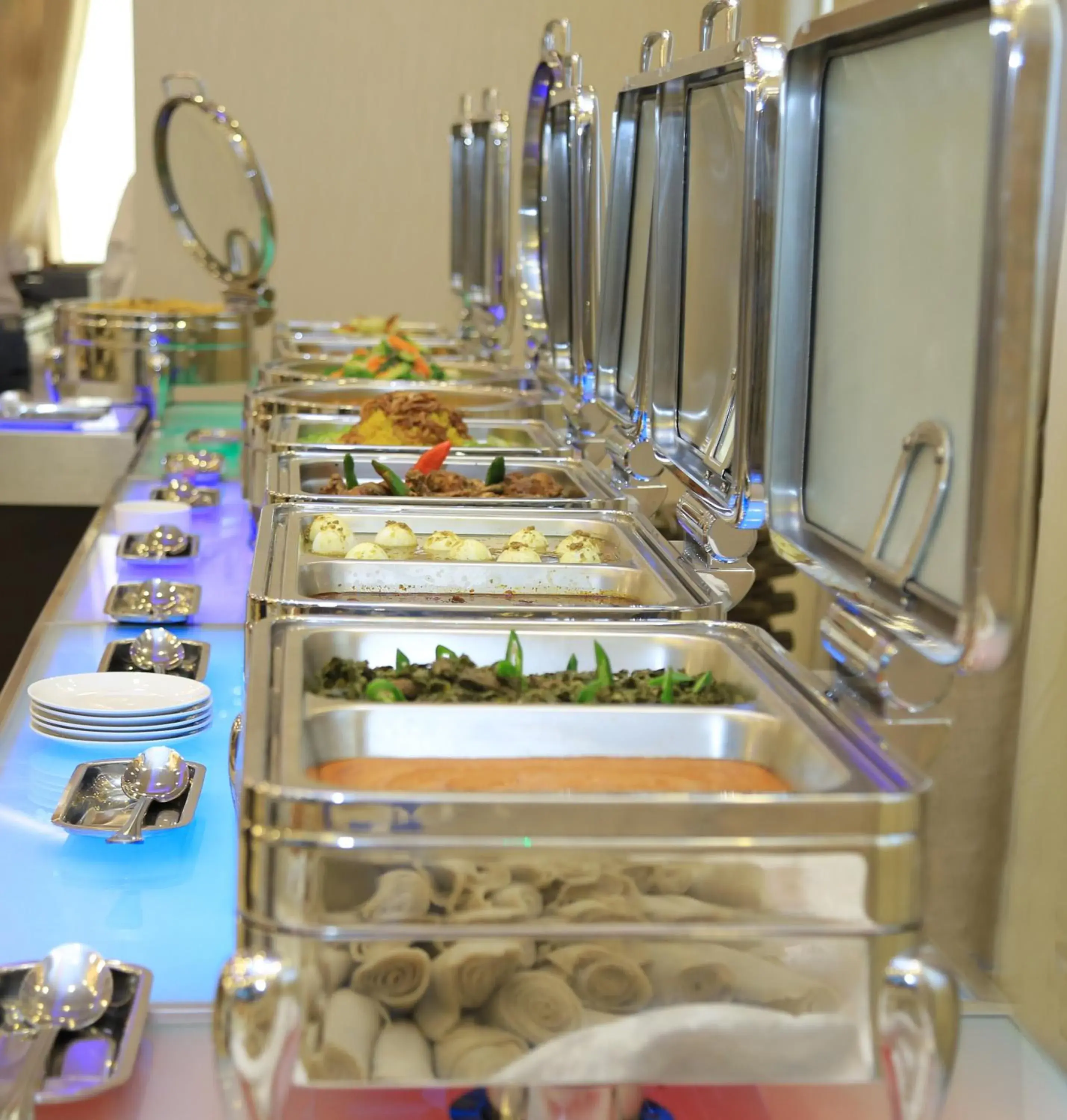 Buffet breakfast in Sapphire Addis Buffet breakfast in Sapphire Addis