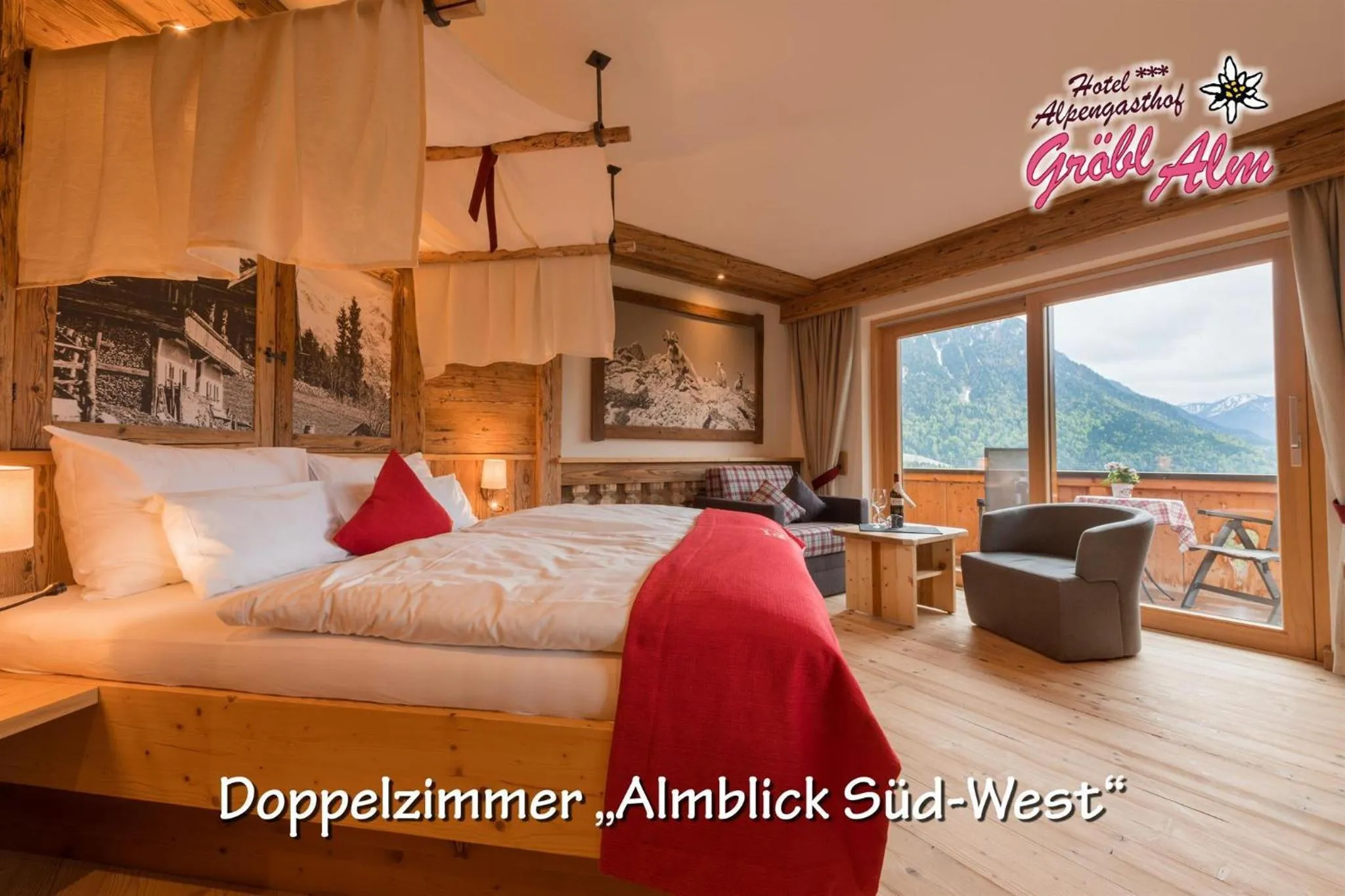 Photo of the whole room in Gröbl-Alm