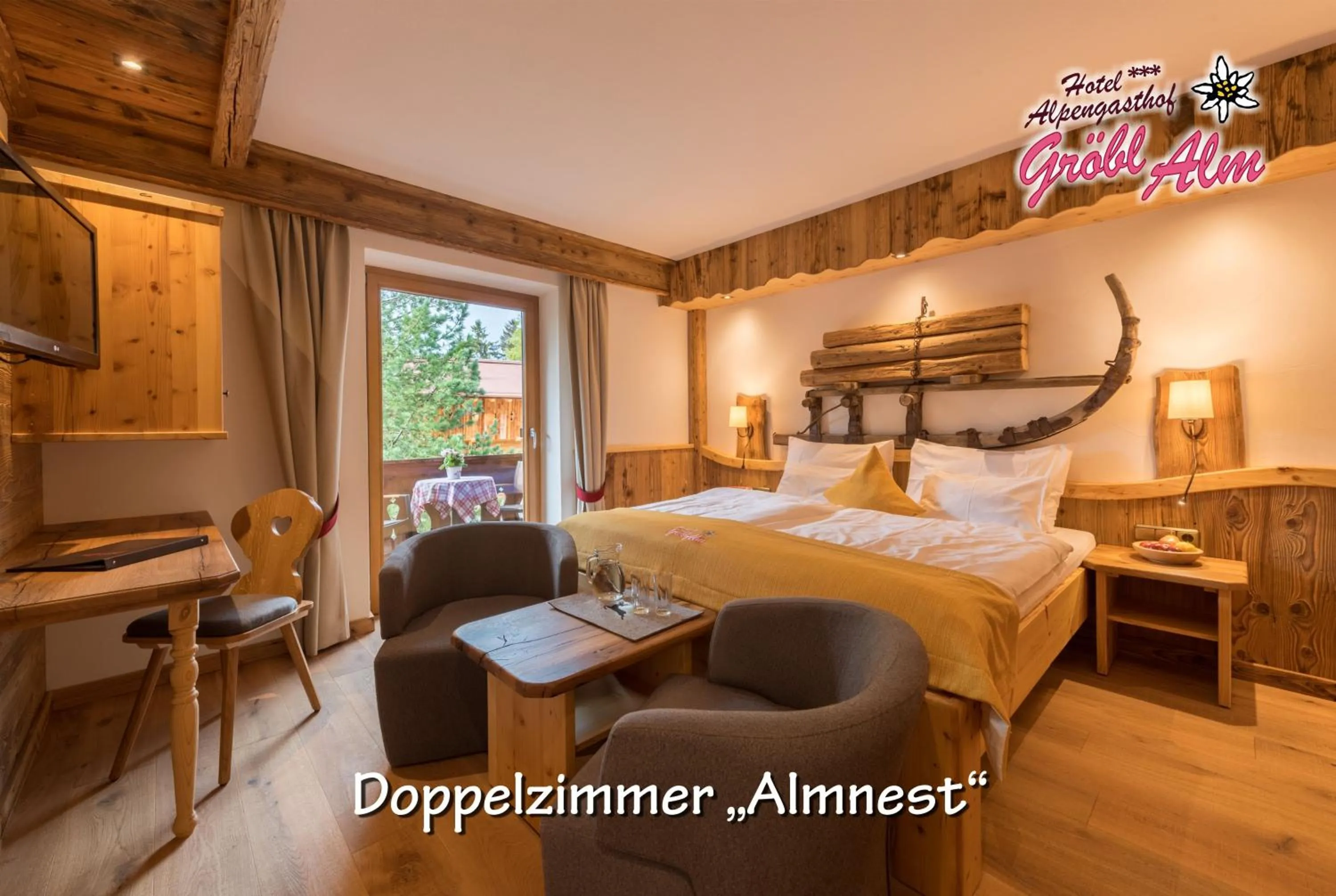 Shower, Bed in Gröbl-Alm