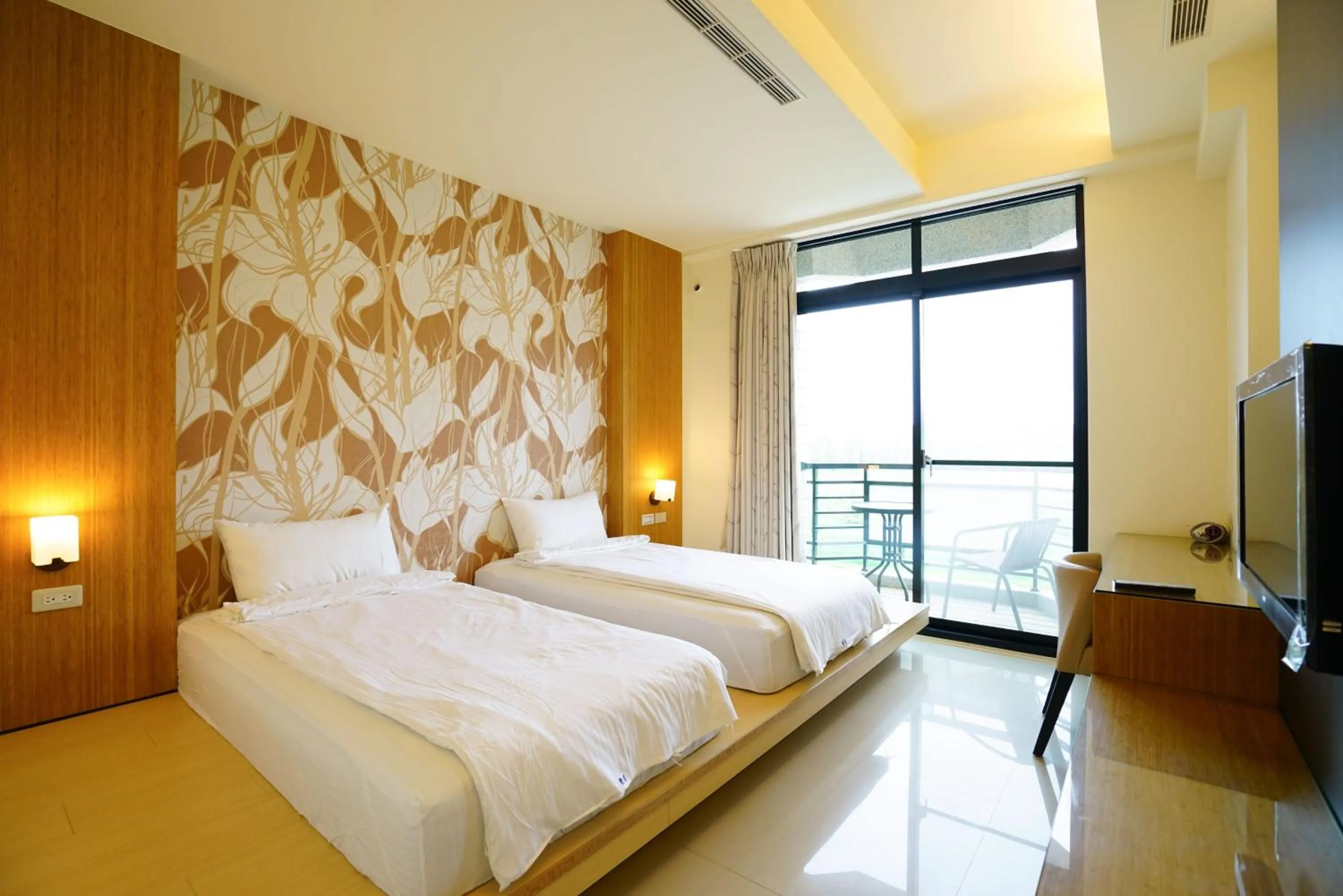 Bed in Le Wu Casa