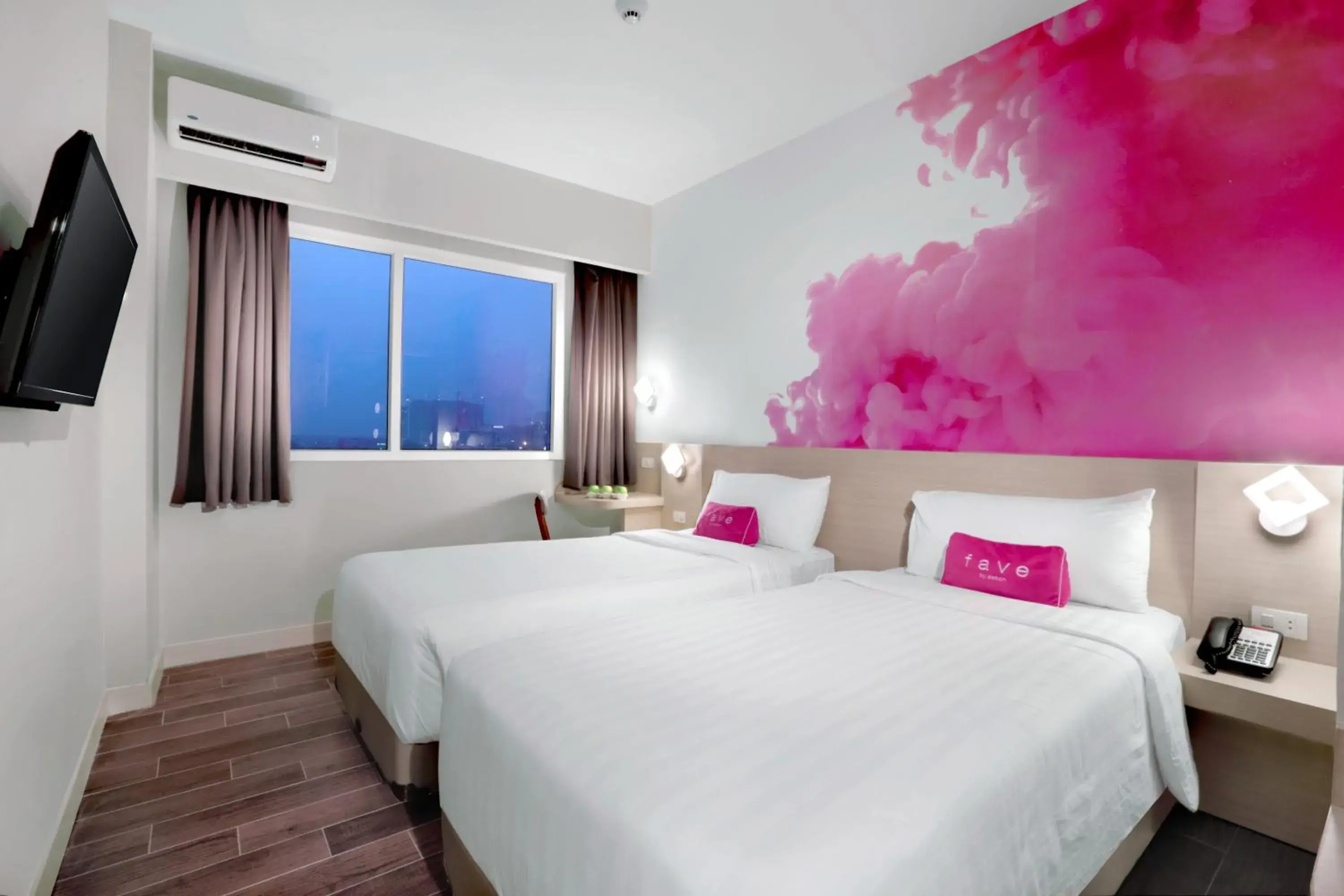Bedroom, Bed in favehotel S. Parman Medan Bedroom, Bed in favehotel S. Parman Medan