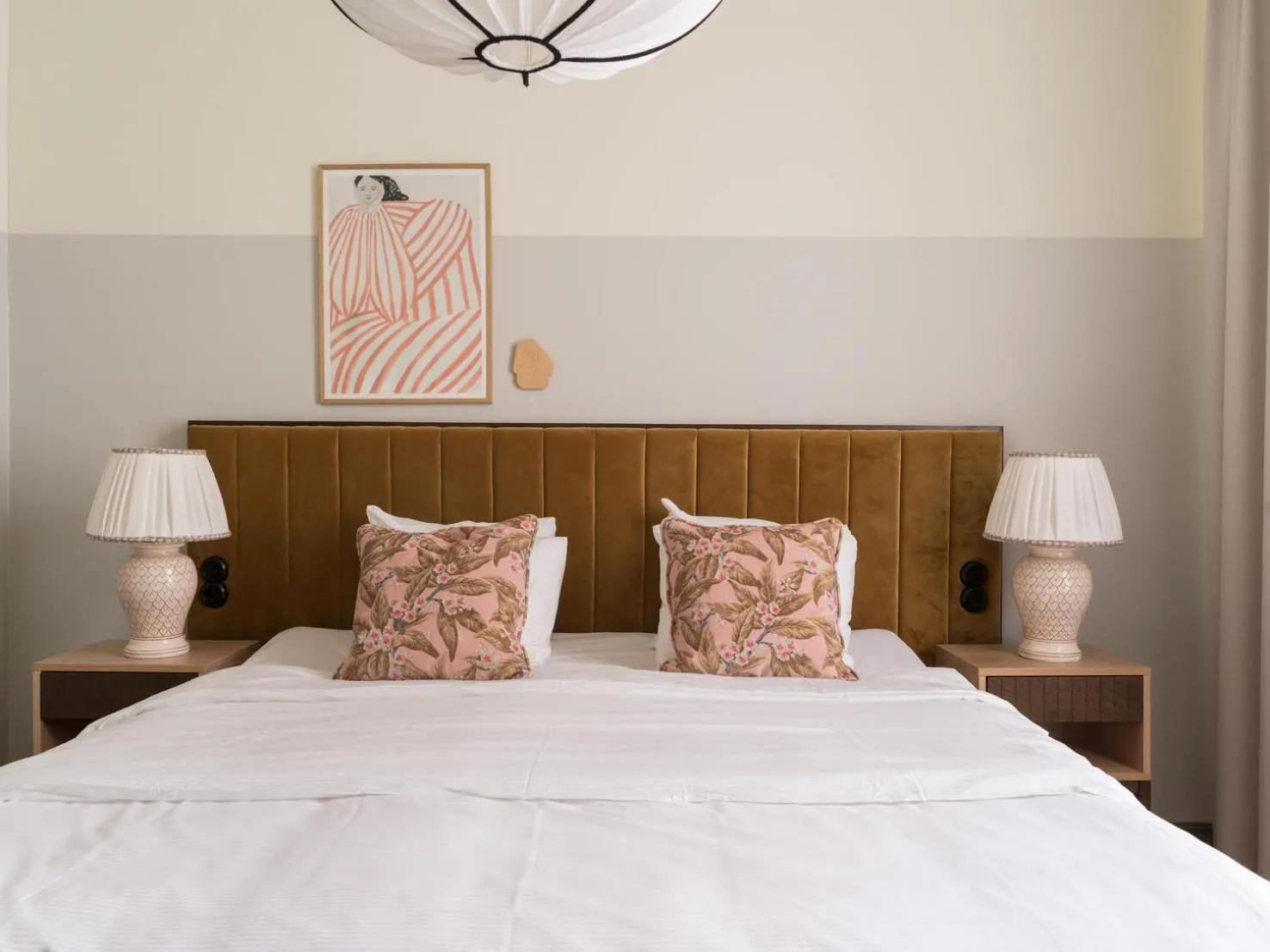 Bed in Elite Hotel Mårtenson