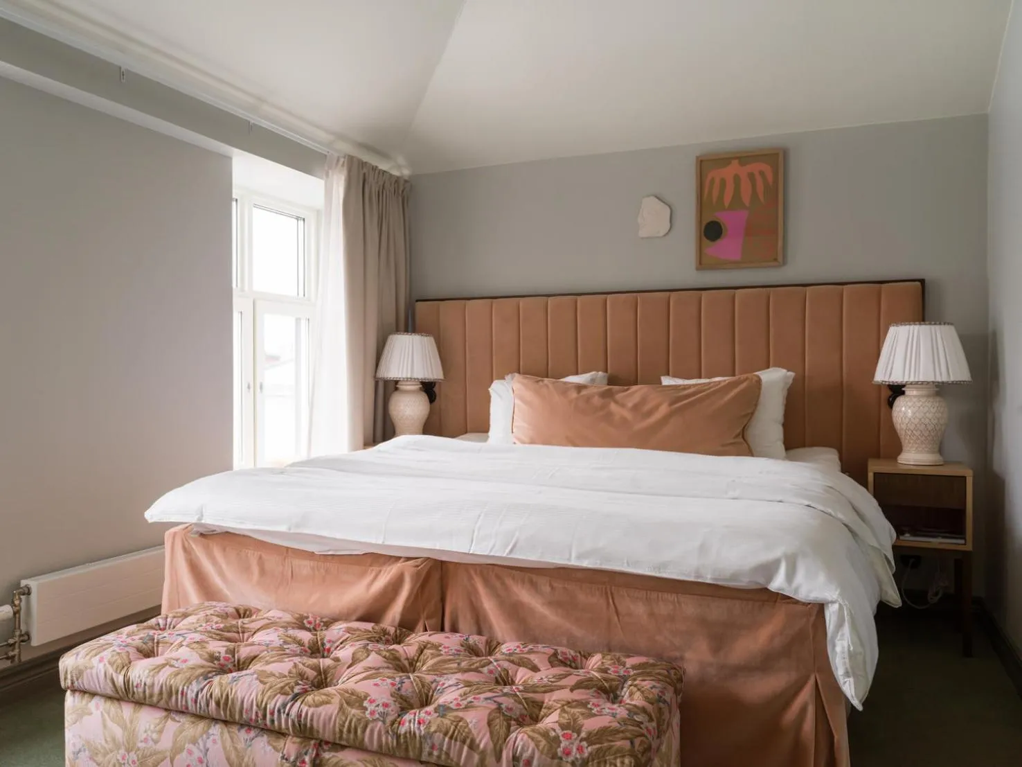 Bed in Elite Hotel Mårtenson