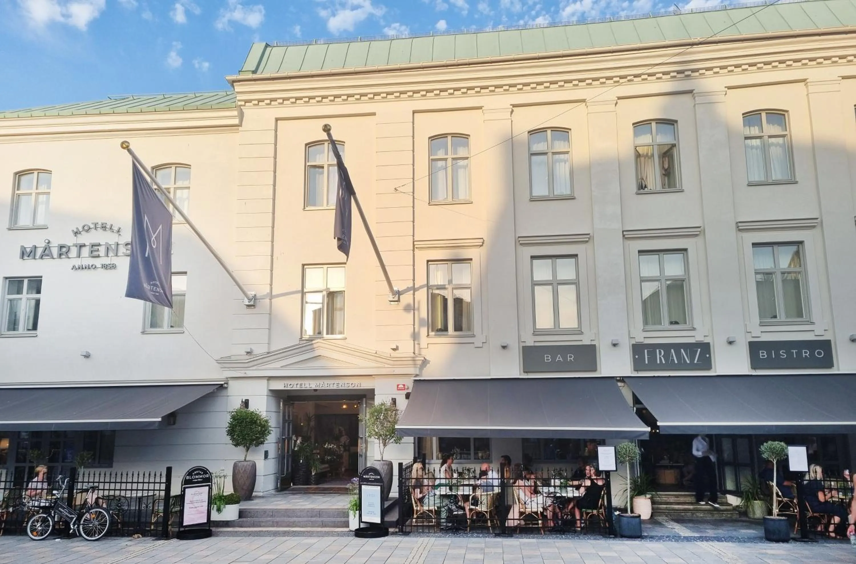 Property building in Elite Hotel Mårtenson