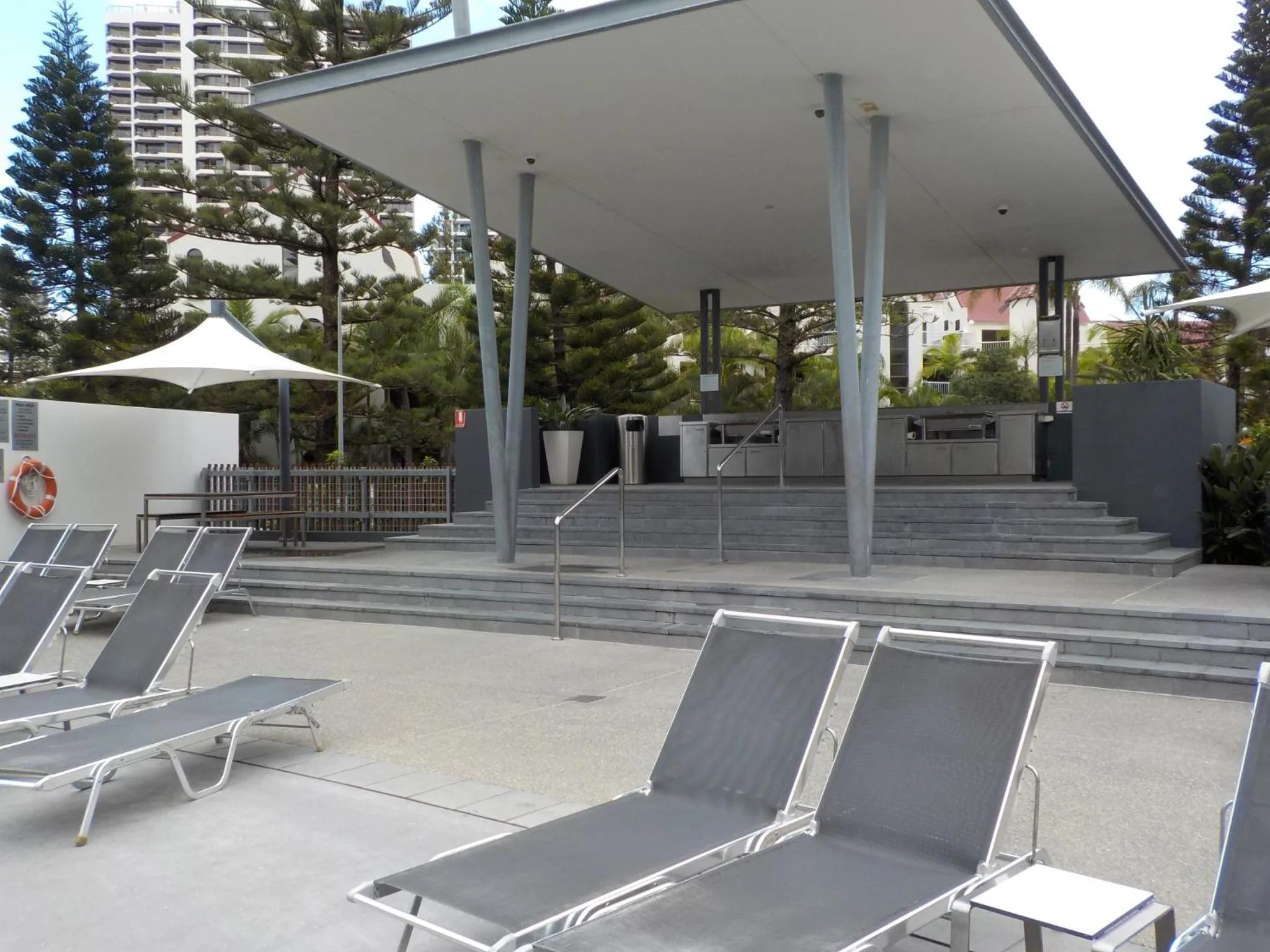 BBQ facilities in HR Surfers Paradise - Apartment 4204