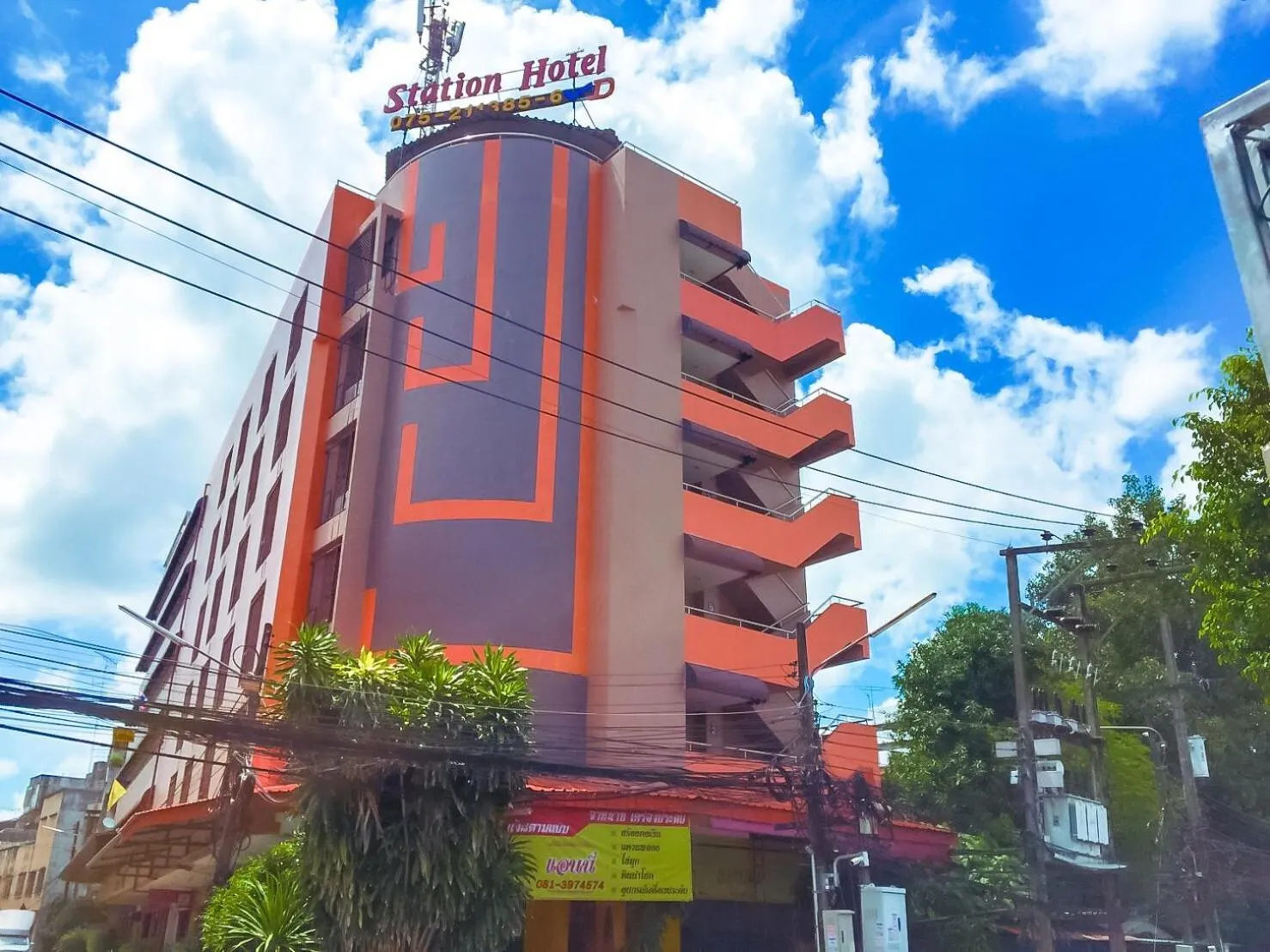 Property building in Station Hotel