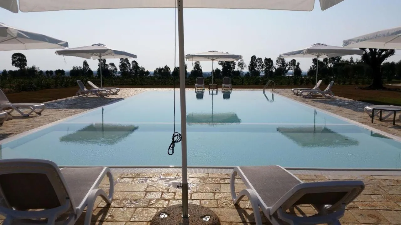 Swimming pool in Agrumare Farm Holiday