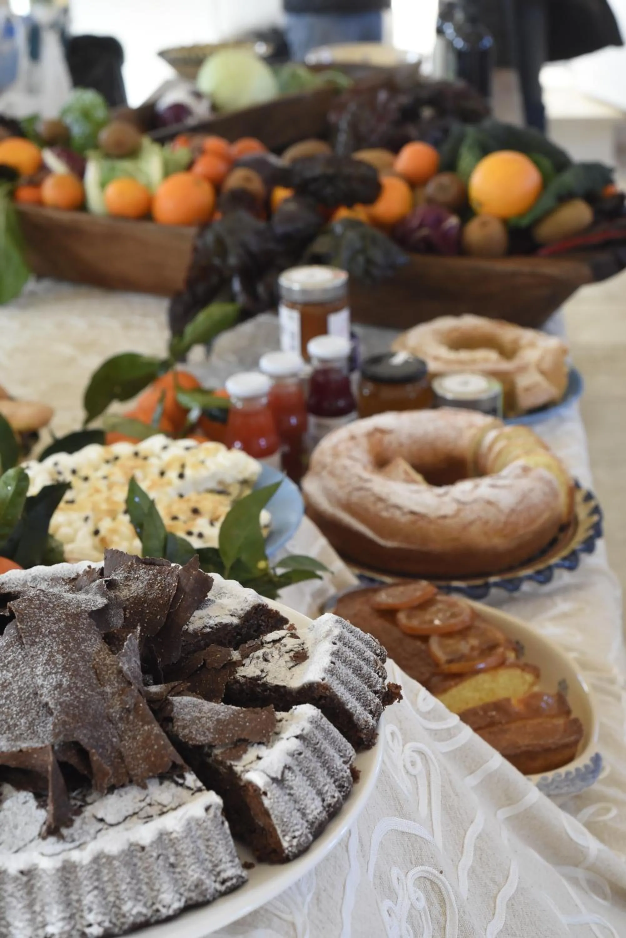 Buffet breakfast in Agrumare Farm Holiday