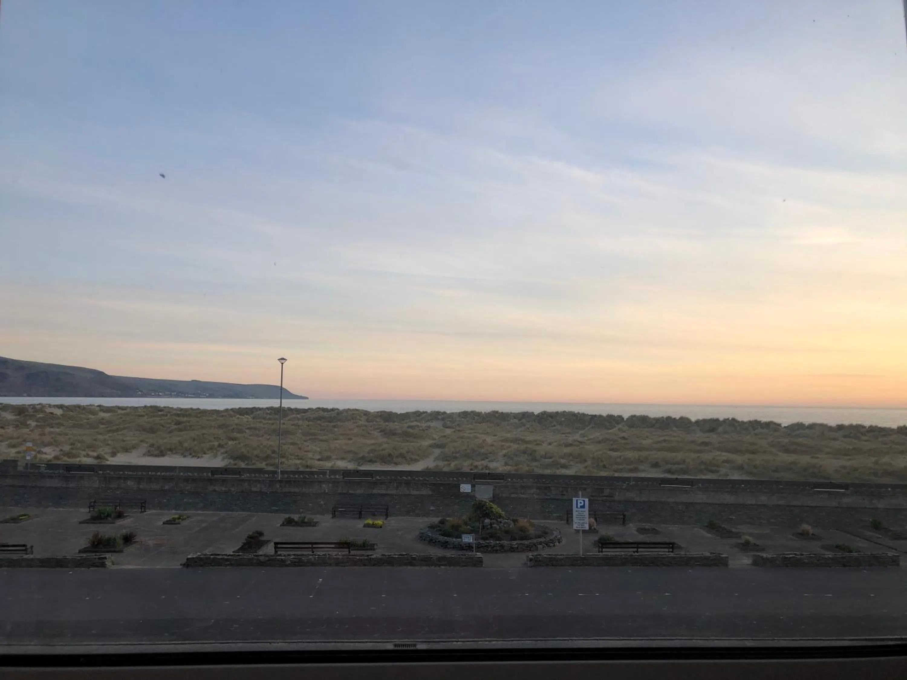 Sea view in Leamington House