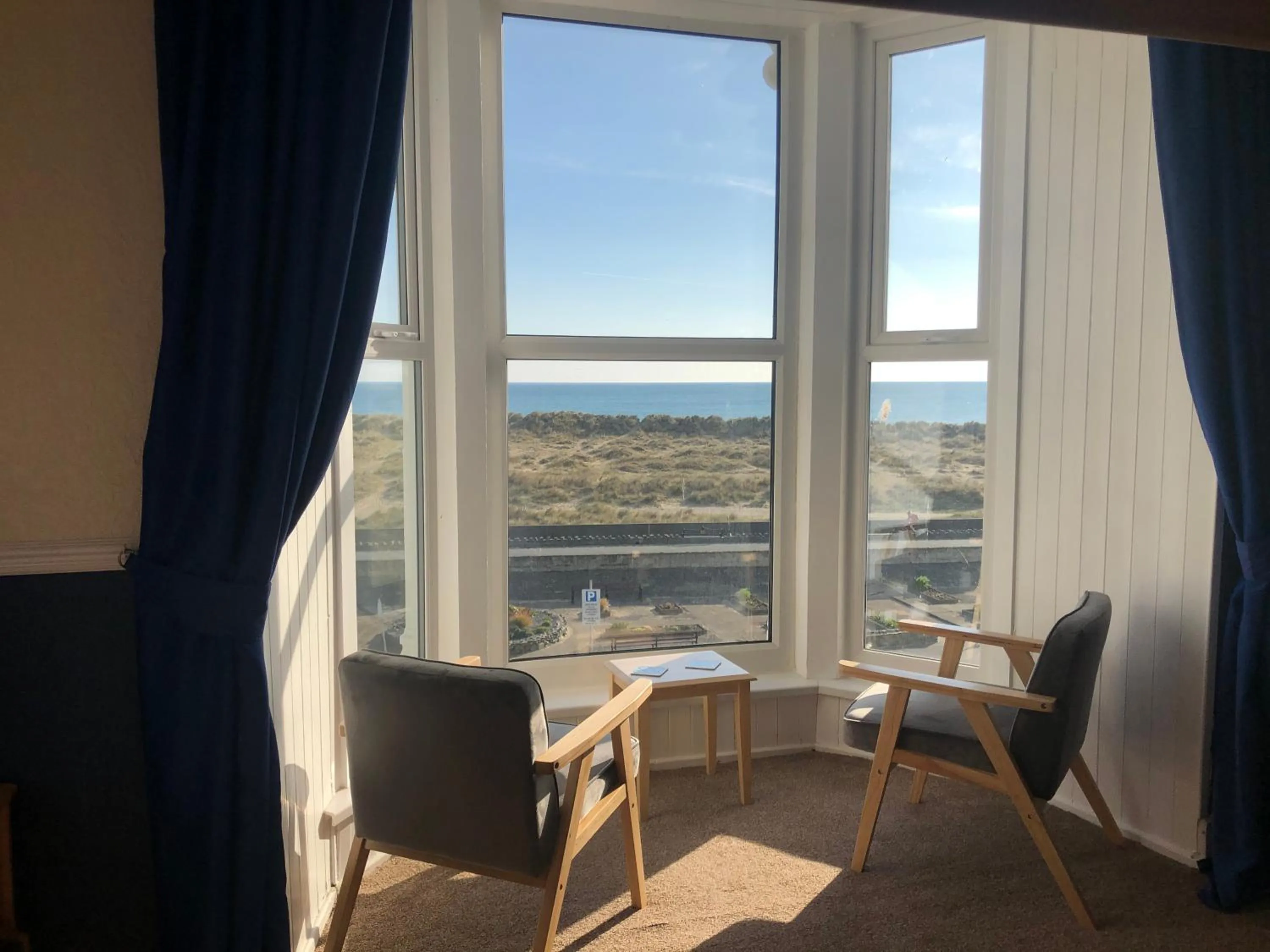 Seating area in Leamington House
