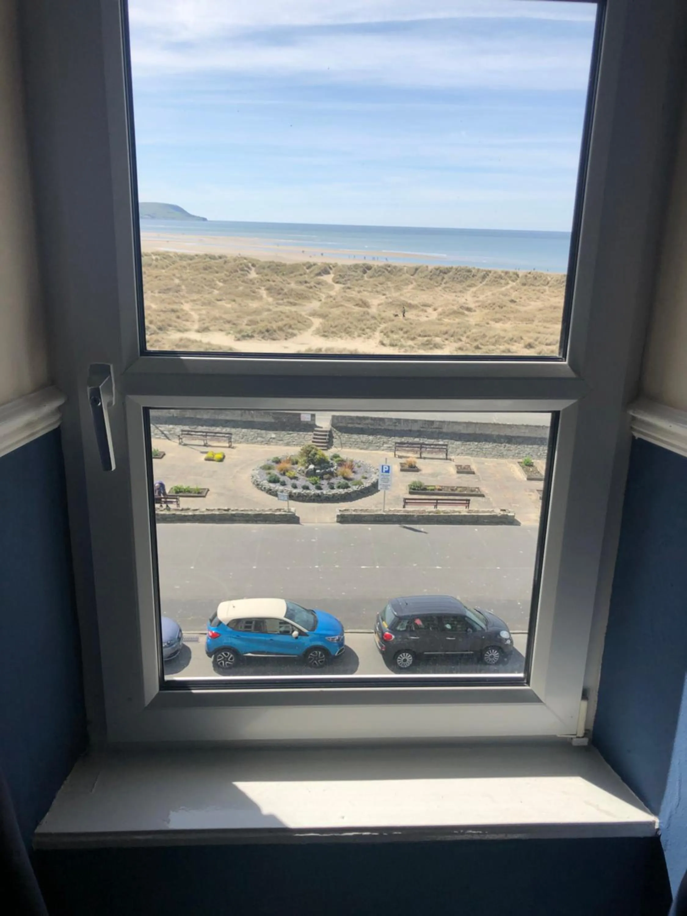 Sea view in Leamington House