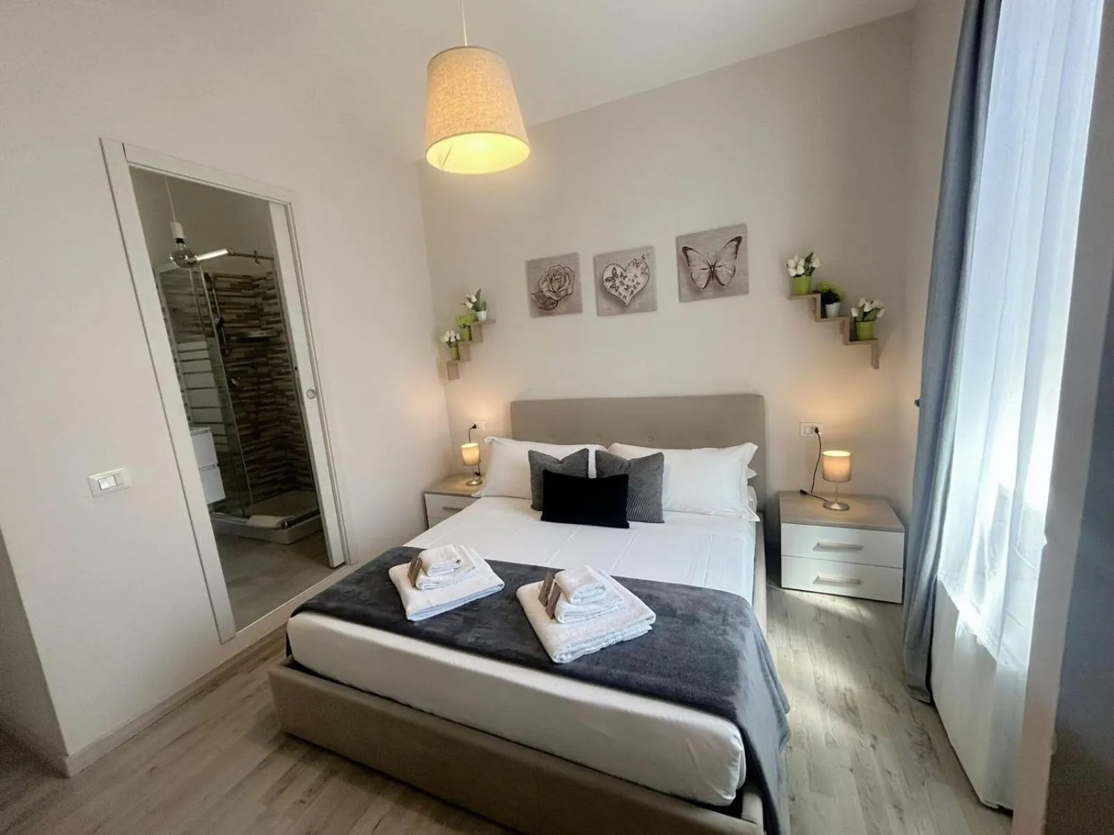 Photo of the whole room, Bed in San Pietro Rooms 84