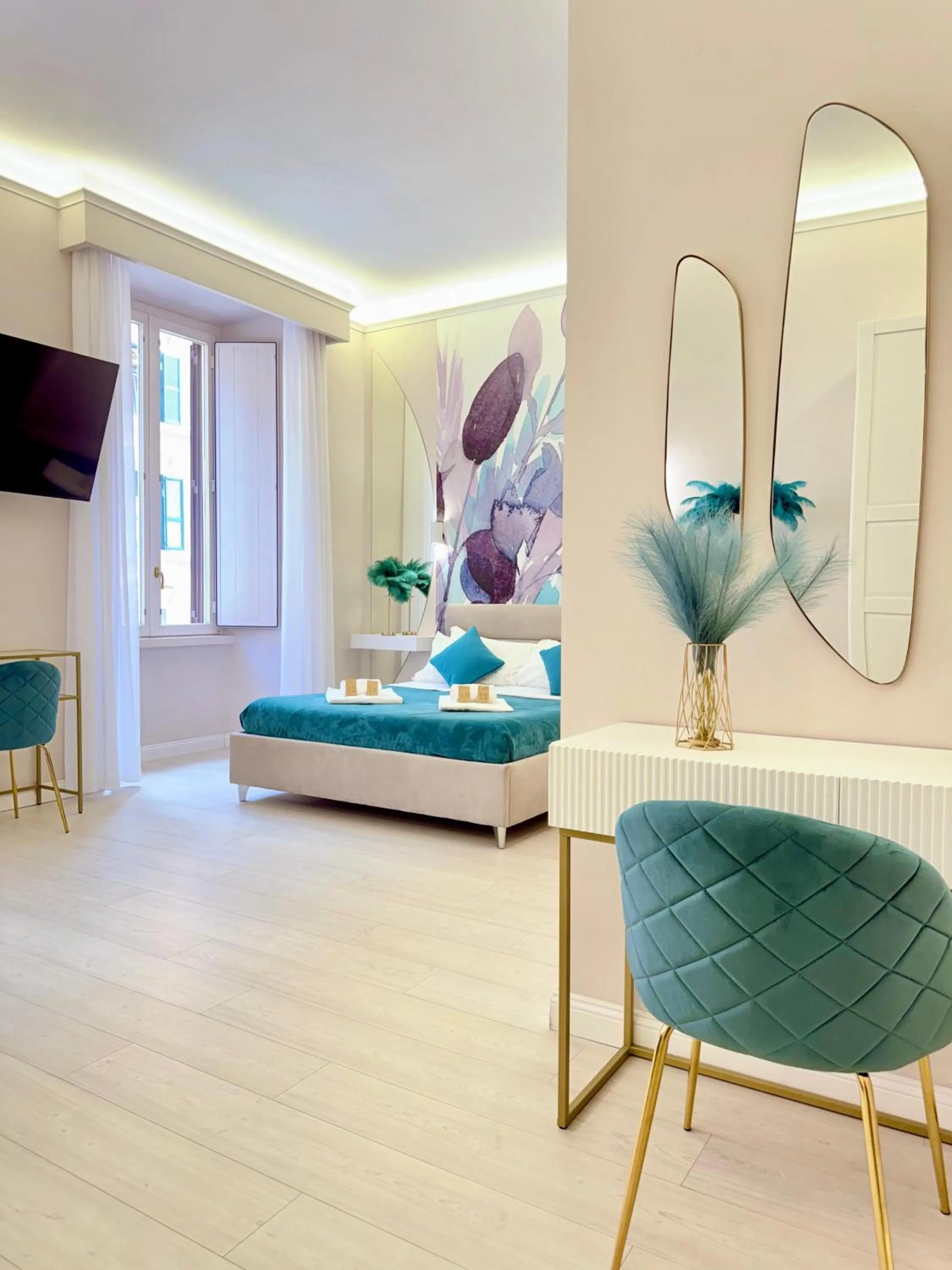 Photo of the whole room, Bed in San Pietro Rooms 84