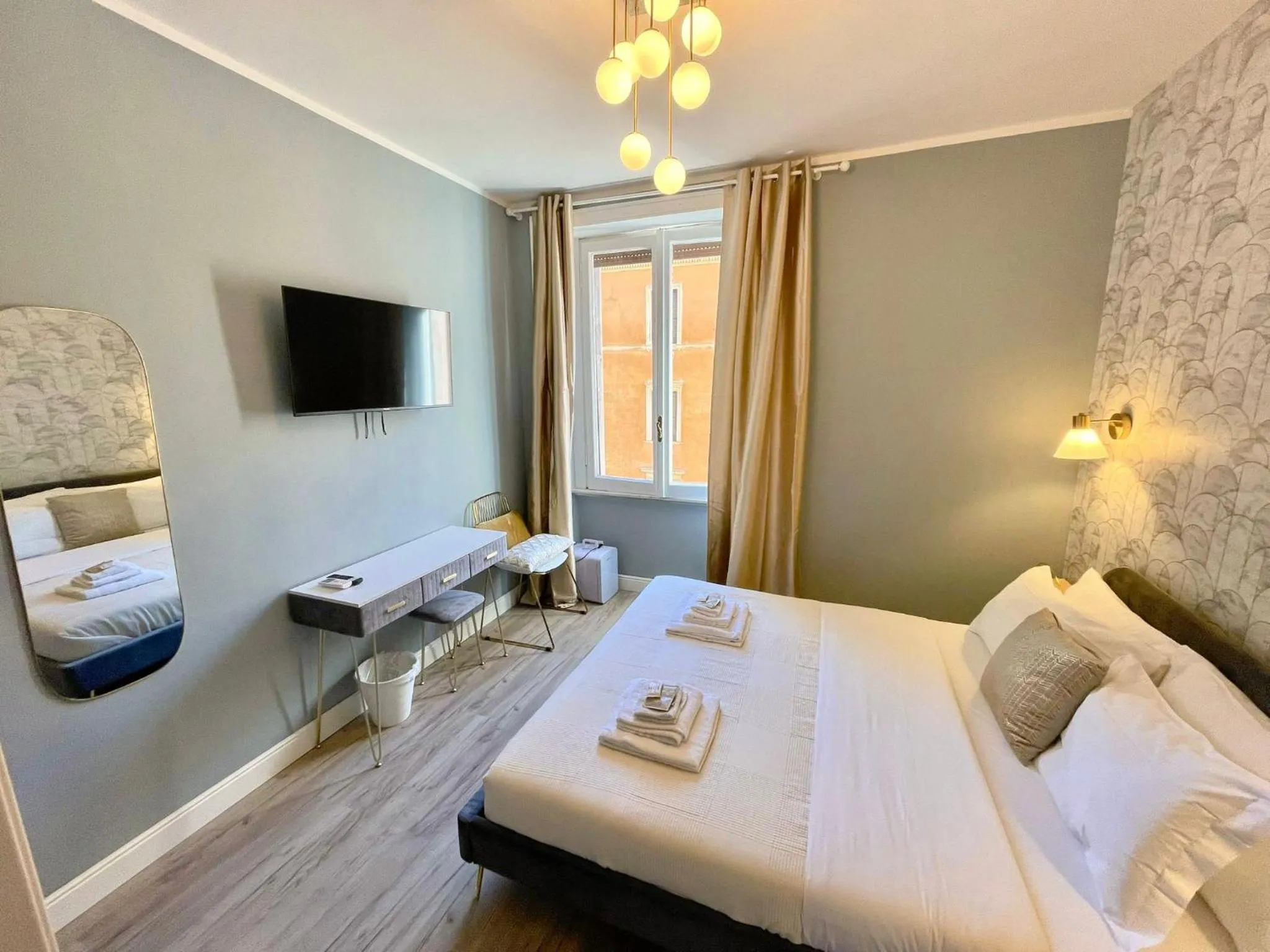 Photo of the whole room, Bed in San Pietro Rooms 84