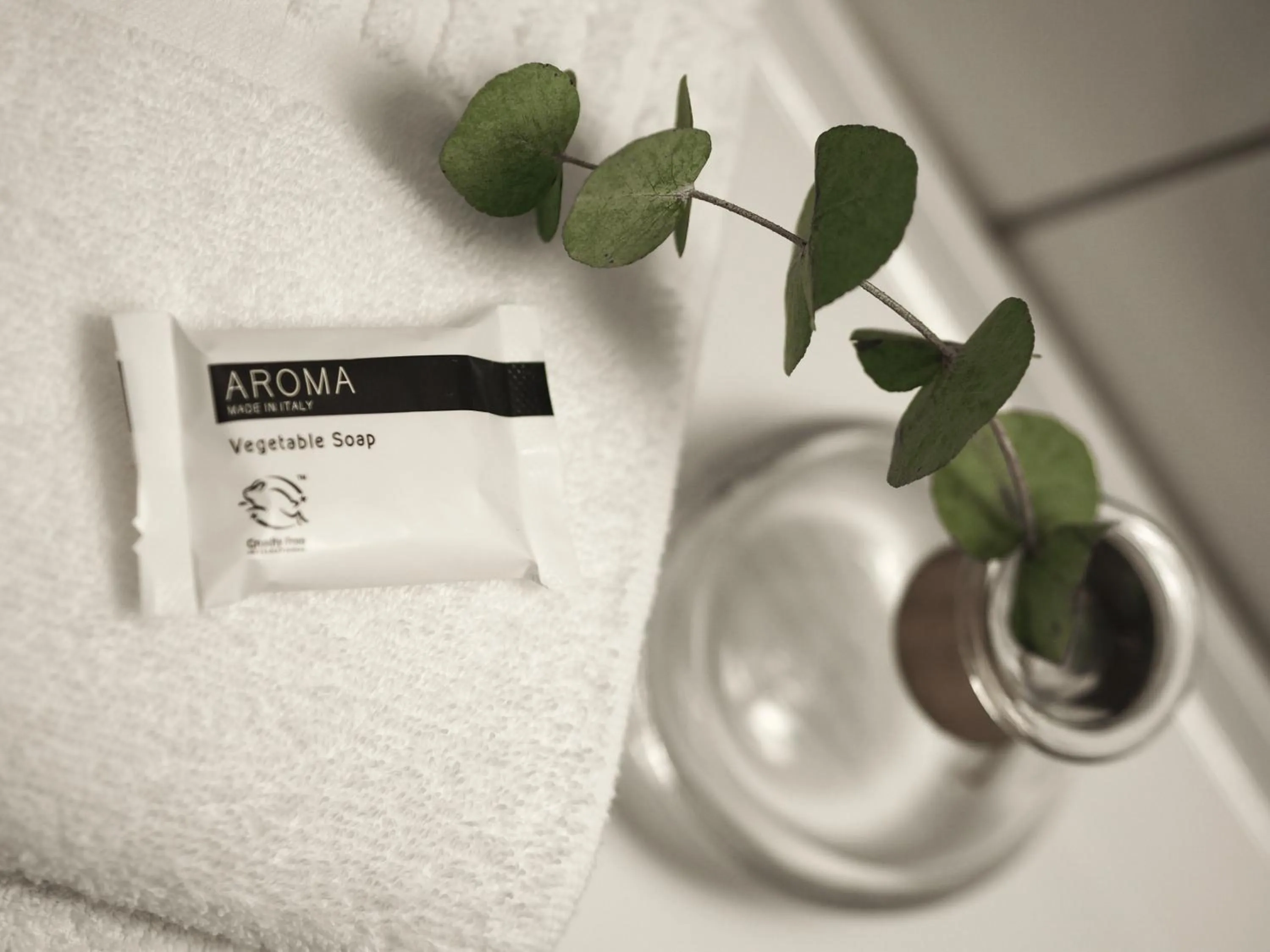 Bathroom in Brattvåg Fjordhotell