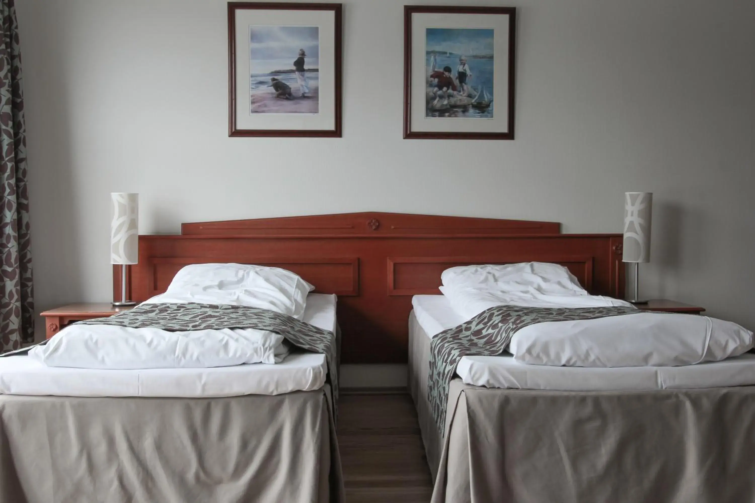 Bed in Brattvåg Fjordhotell Bed in Brattvåg Fjordhotell