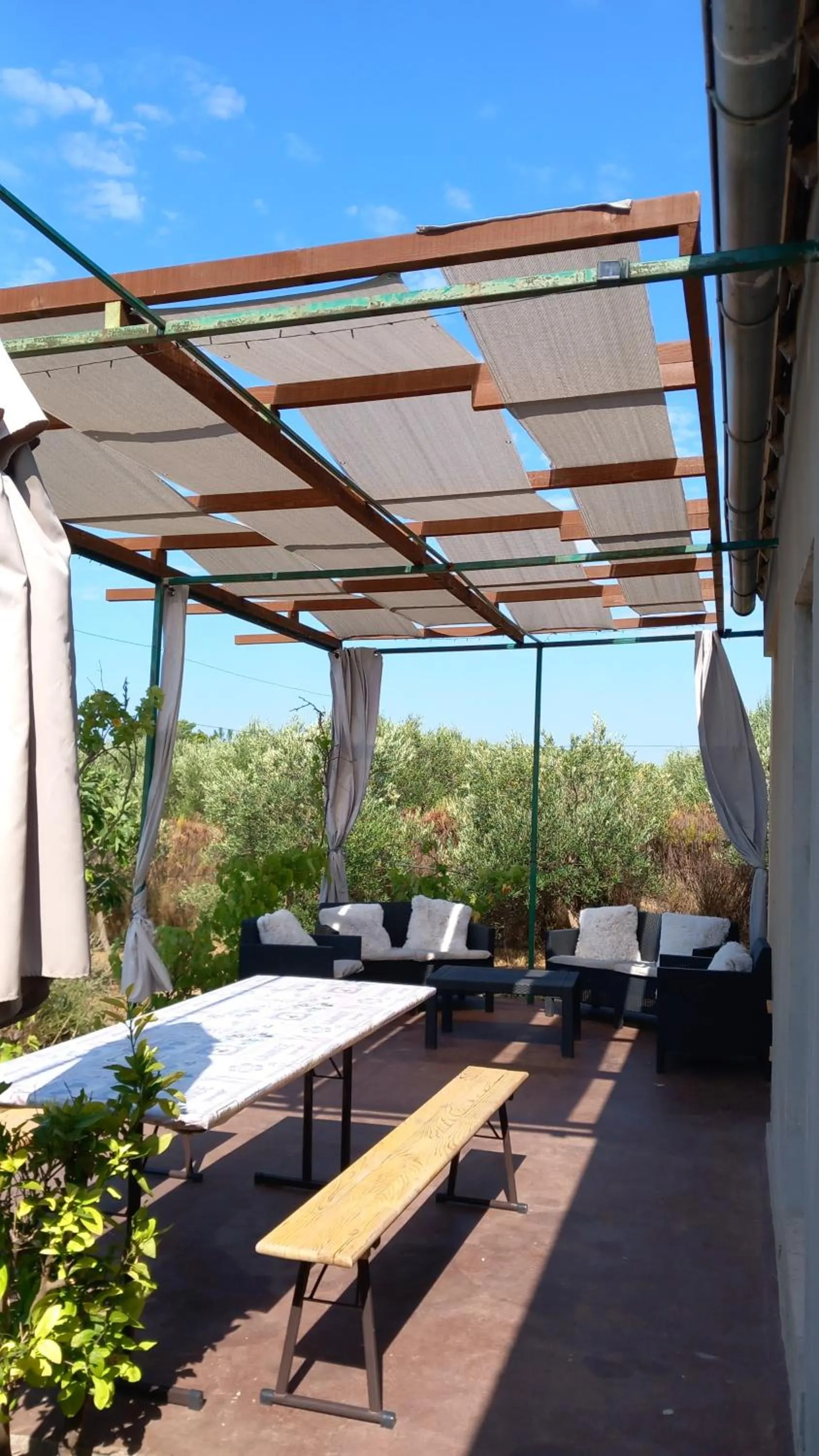 Patio in B&B Curica Doma