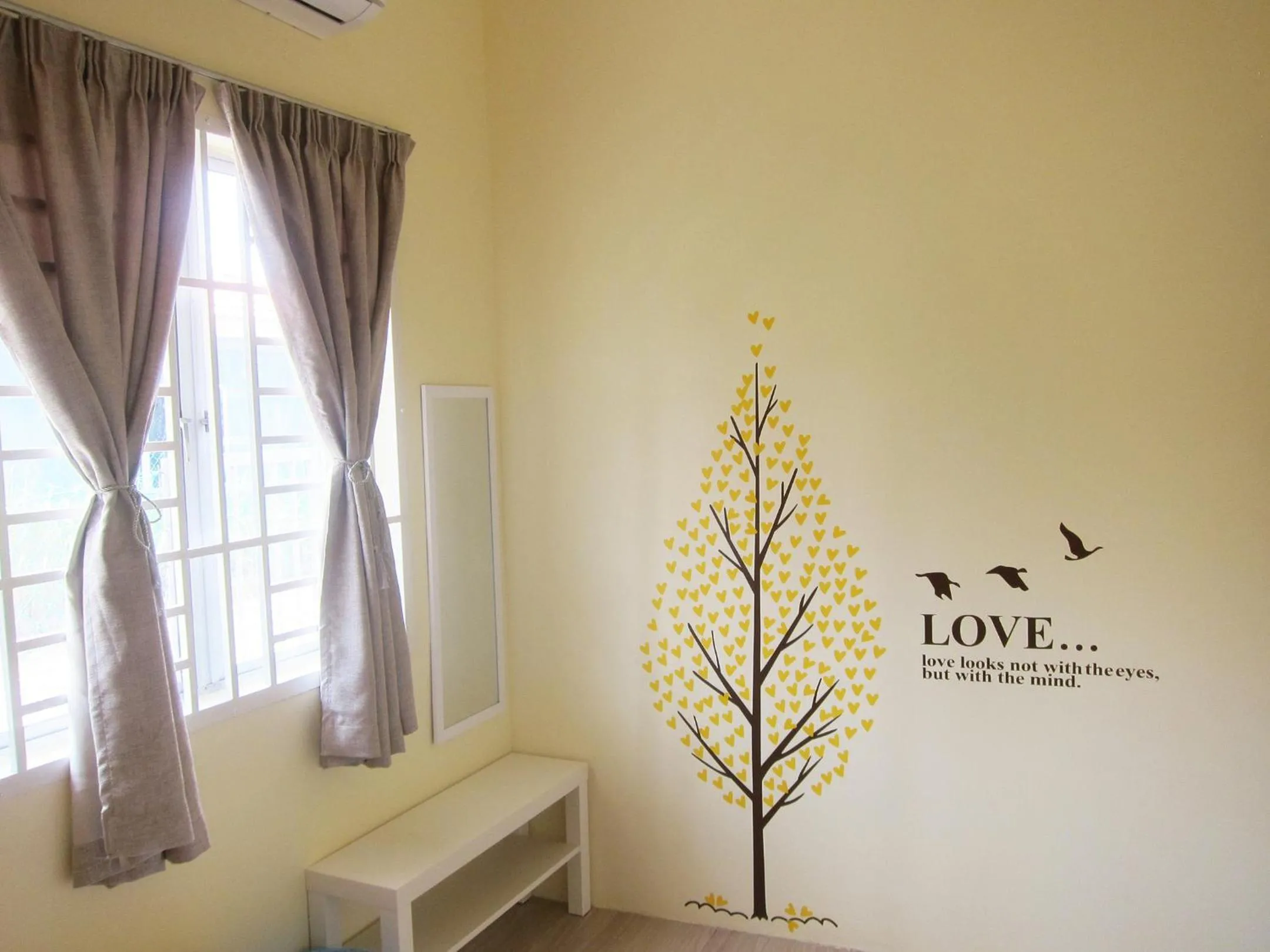 Decorative detail in MILU Homestay - Kuala Selangor