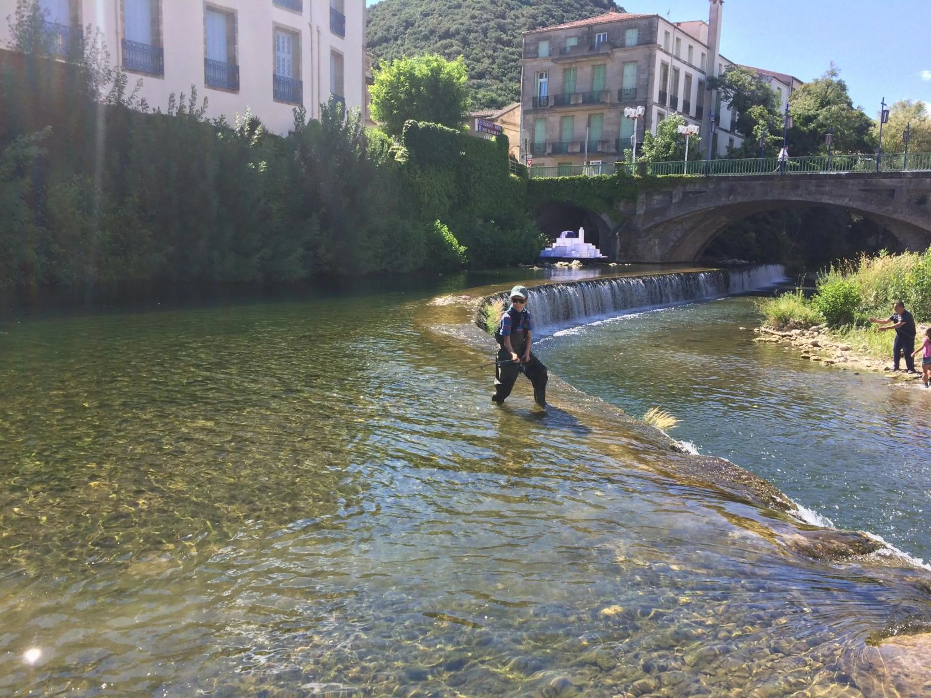 Natural landscape in Logis Hôtel Restaurant de la Paix