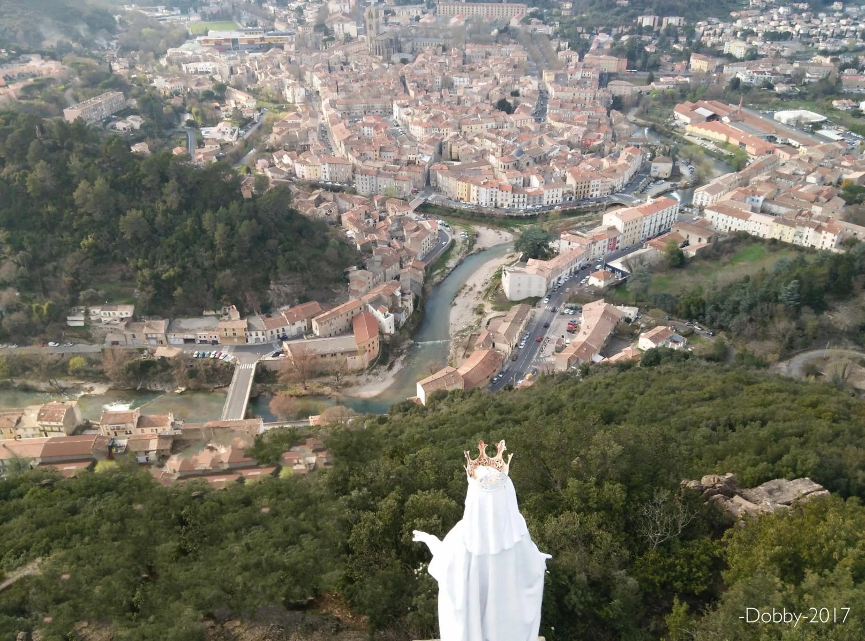 Natural landscape in Logis Hôtel Restaurant de la Paix