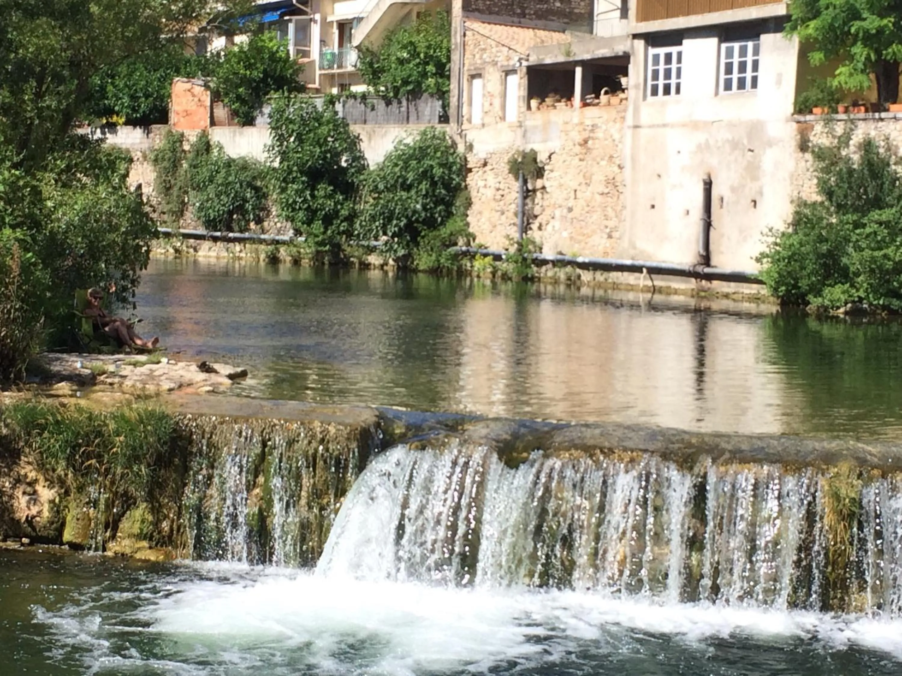 Natural landscape in Logis Hôtel Restaurant de la Paix