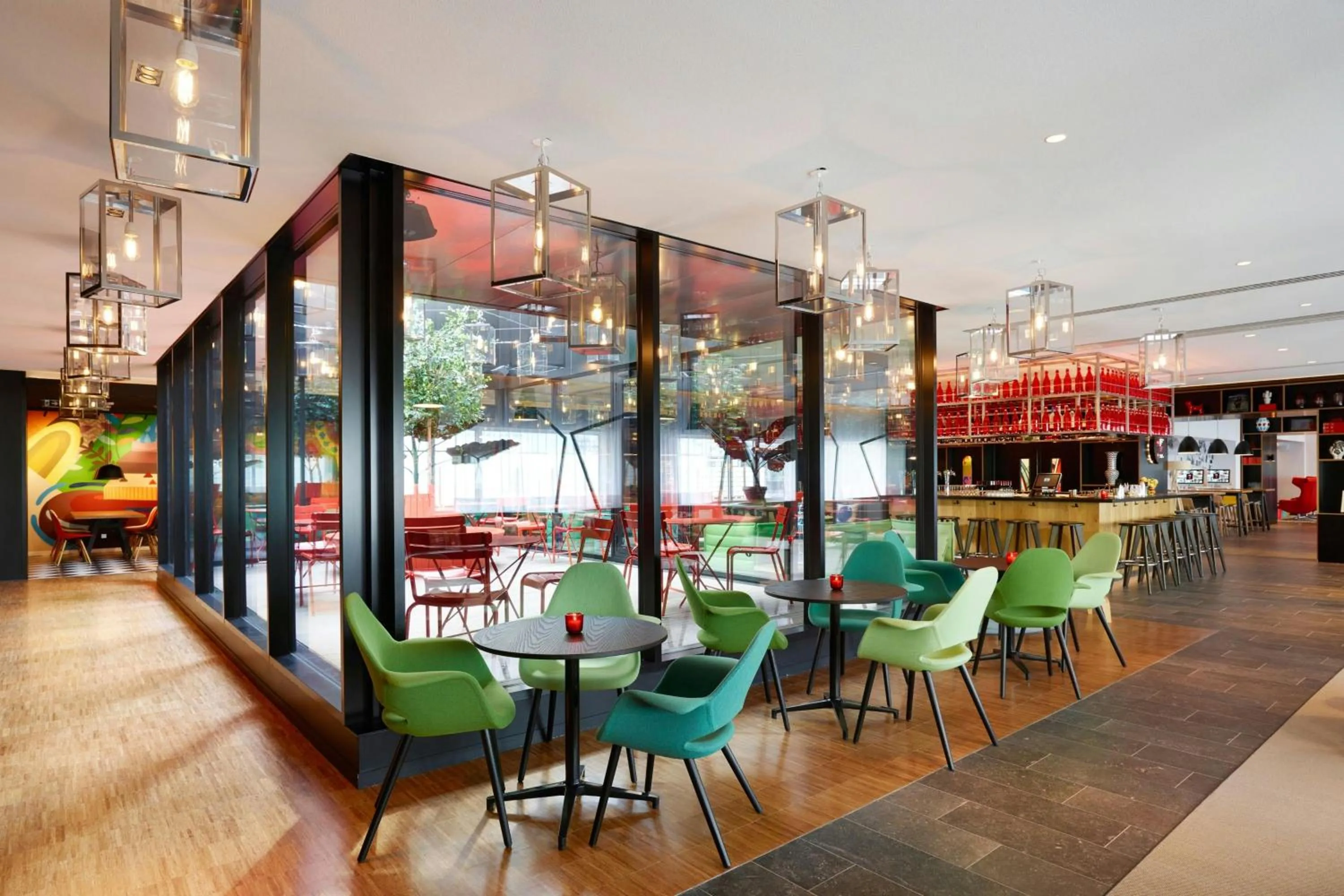 Lobby or reception in citizenM Paris Gare de Lyon