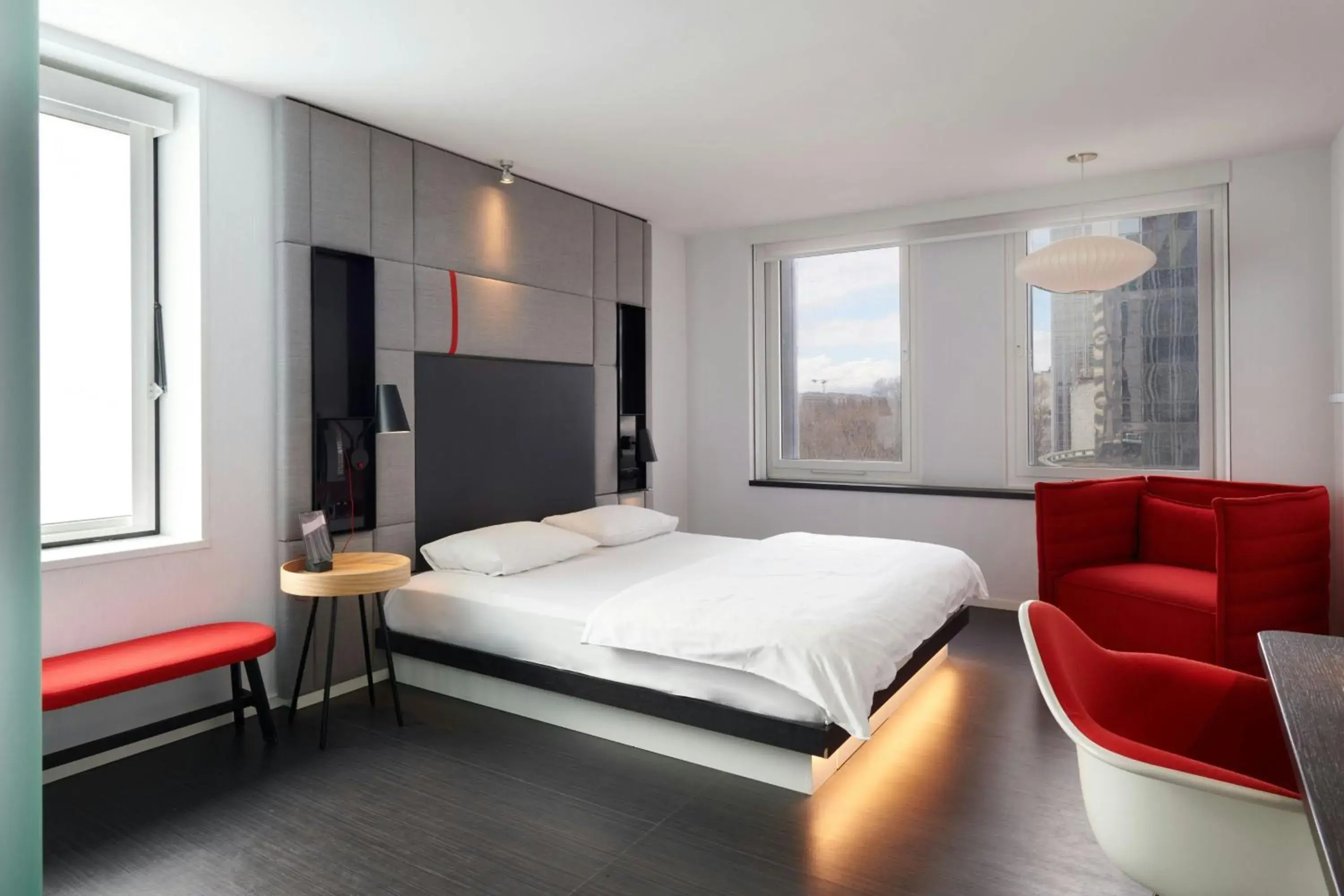 Bedroom, Bed in citizenM Paris Gare de Lyon Bedroom, Bed in citizenM Paris Gare de Lyon