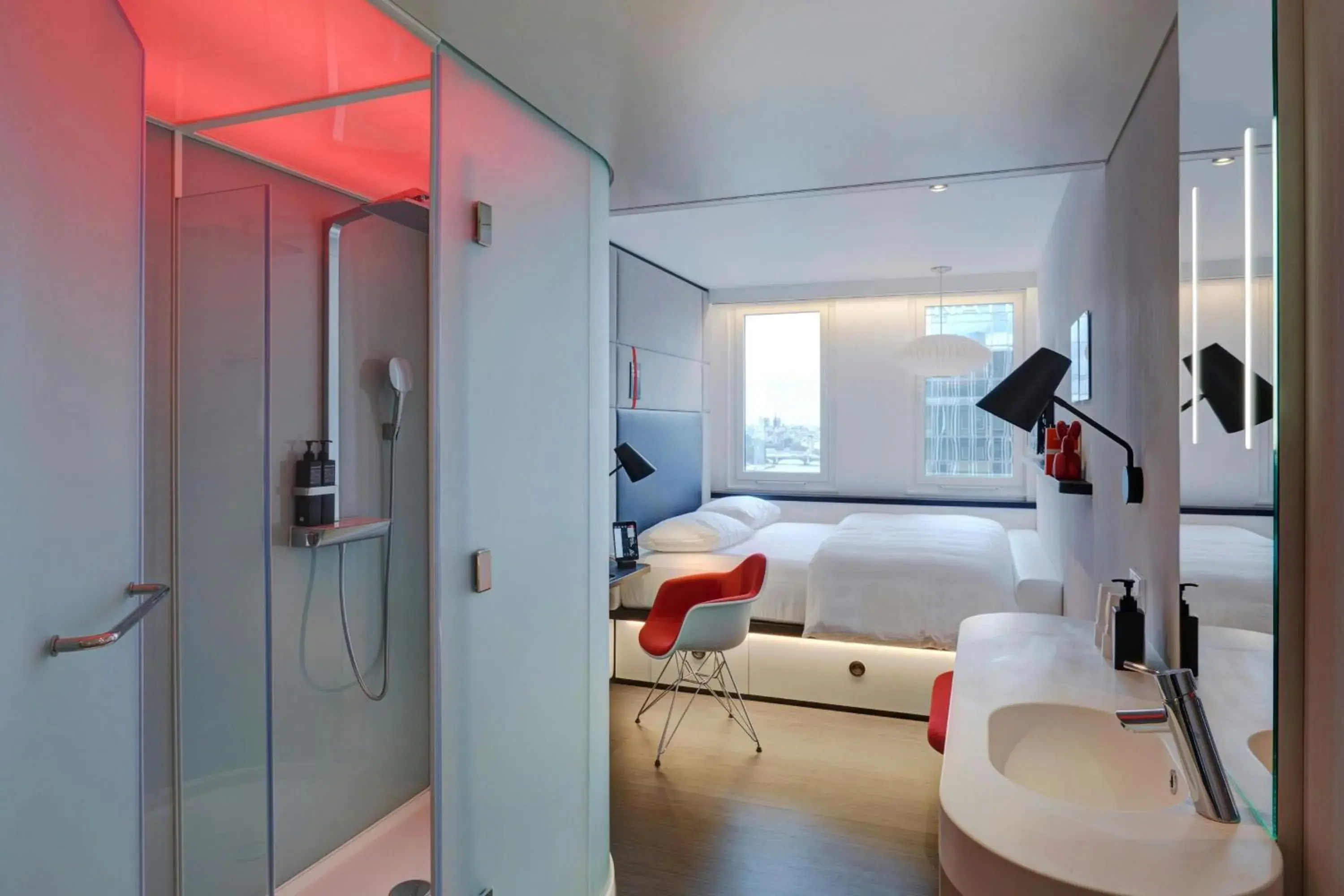 Bedroom, Bed in citizenM Paris Gare de Lyon Bedroom, Bed in citizenM Paris Gare de Lyon