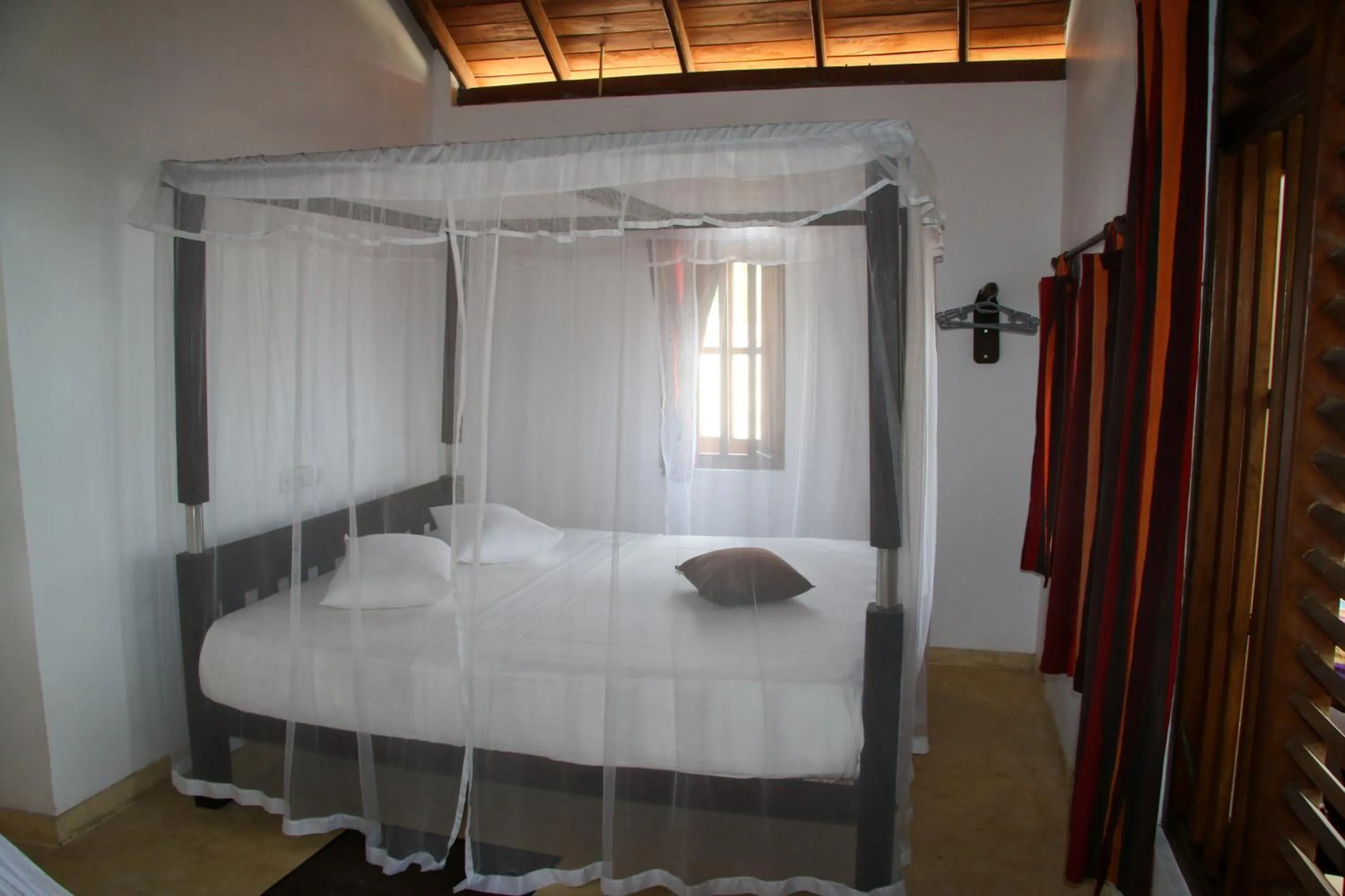 Bed in Shiva's Beach Cabanas