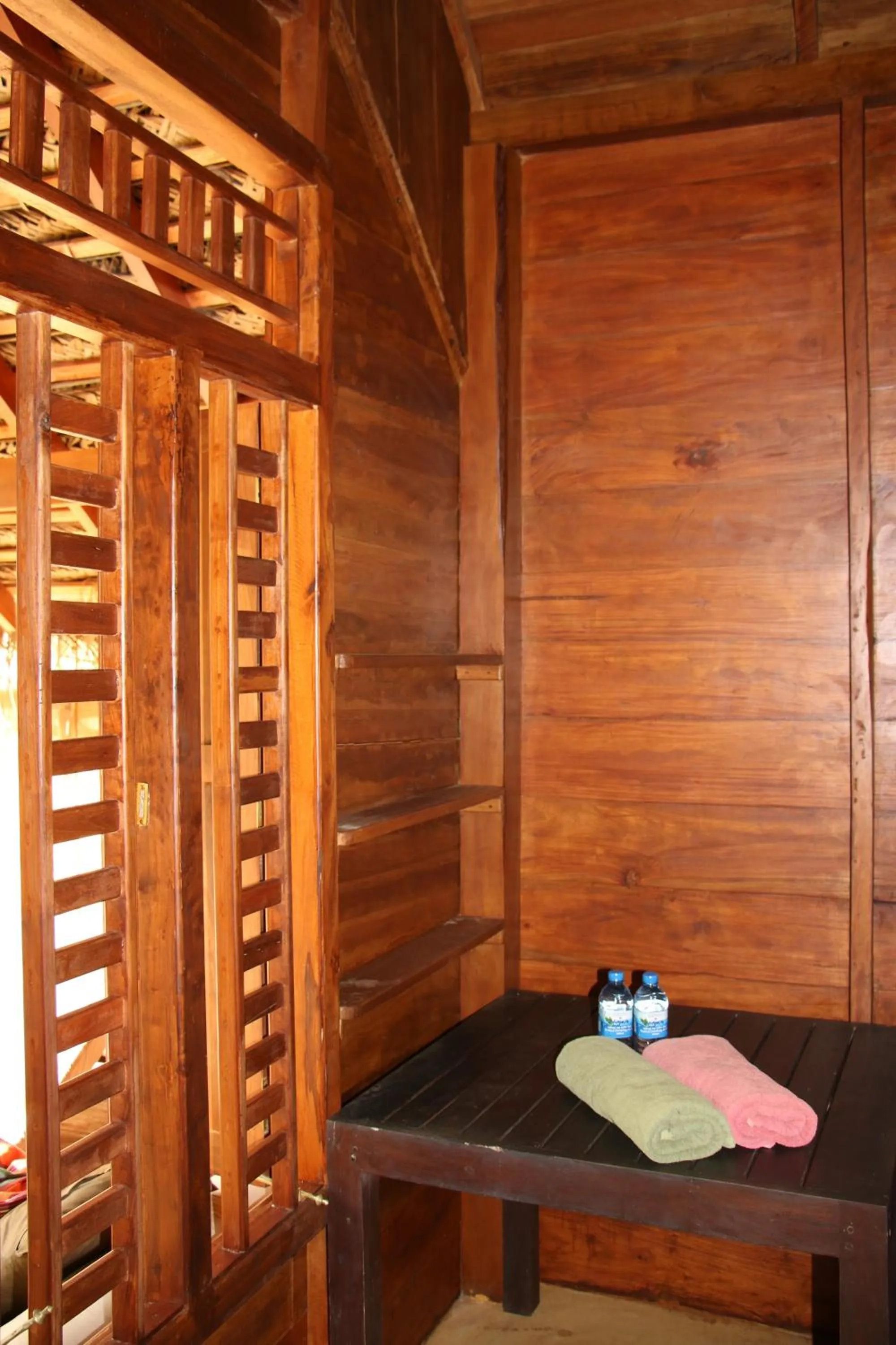 Bedroom in Shiva's Beach Cabanas