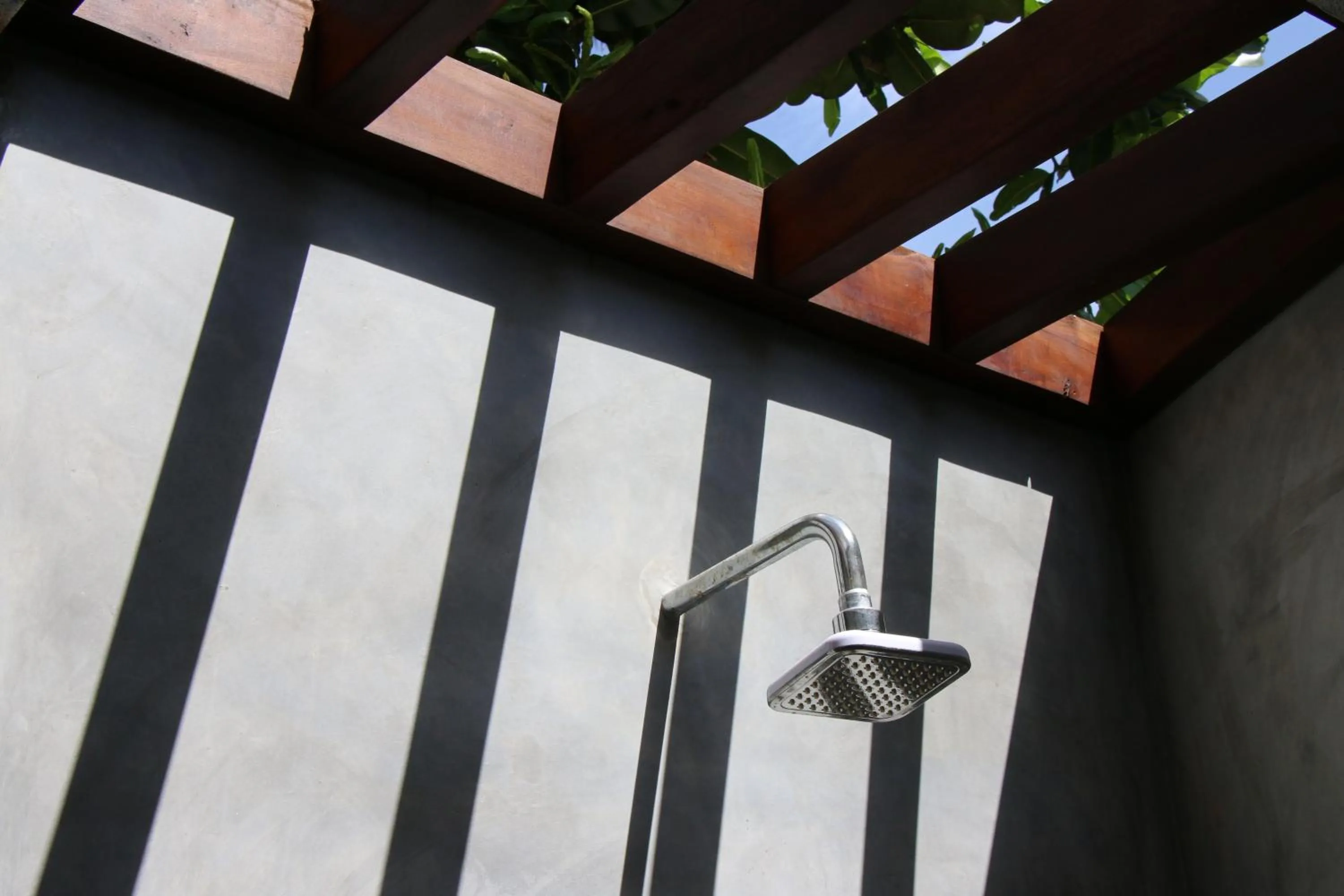 Shower in Shiva's Beach Cabanas