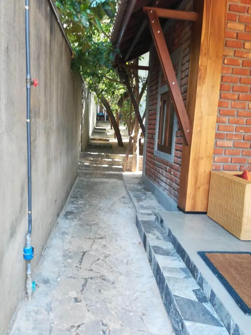 Patio in Shiva's Beach Cabanas
