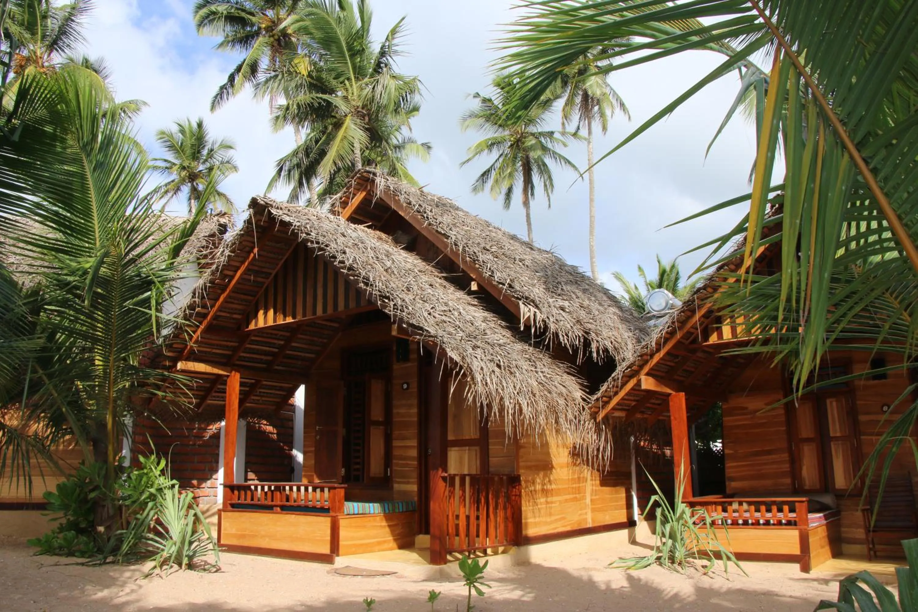 Property building in Shiva's Beach Cabanas