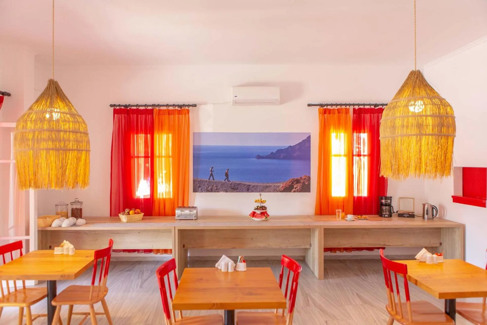 Area and facilities in Acqua Vatos Paros Hotel