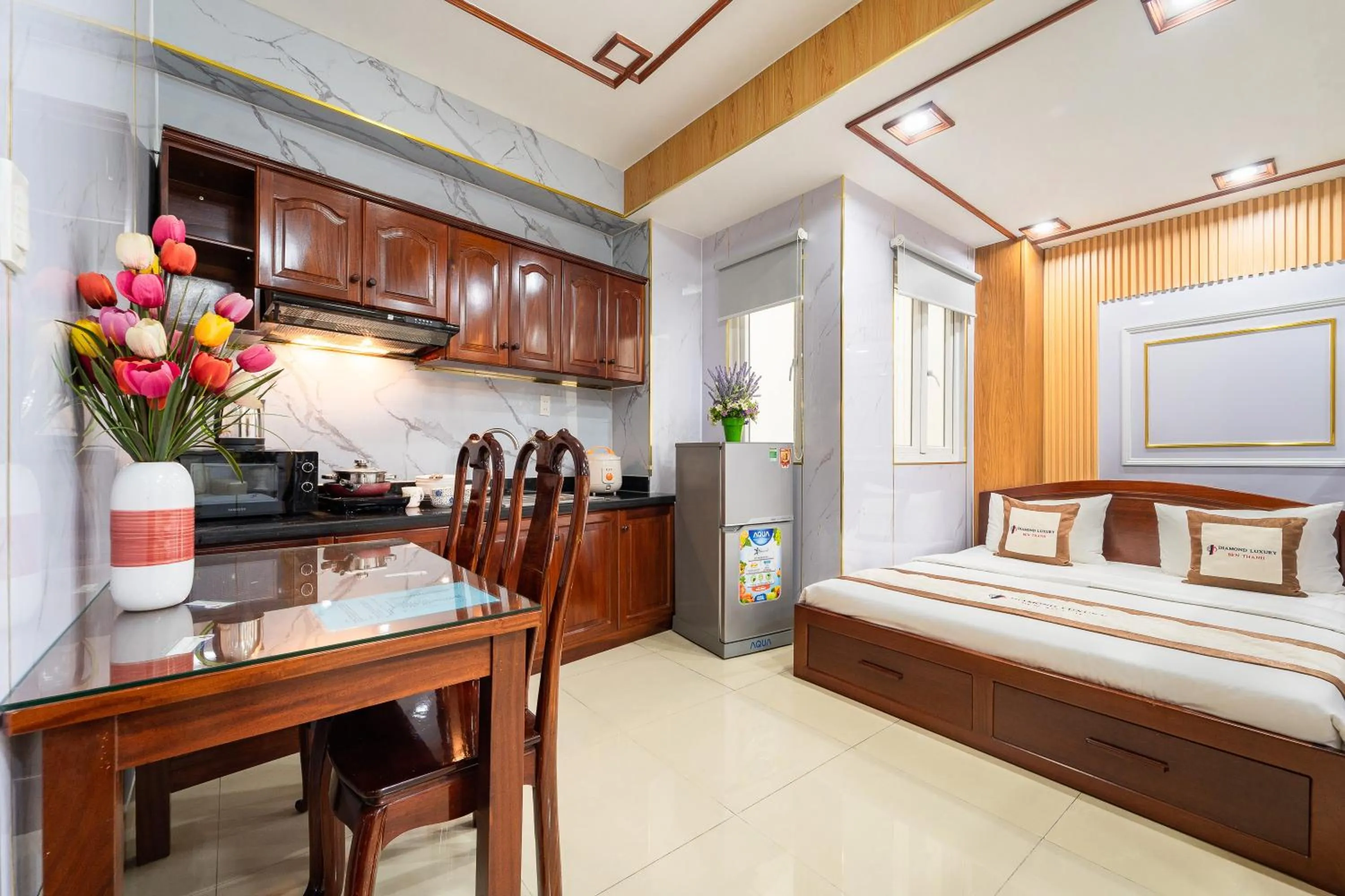 Bed in Diamond Luxury Ben Thanh