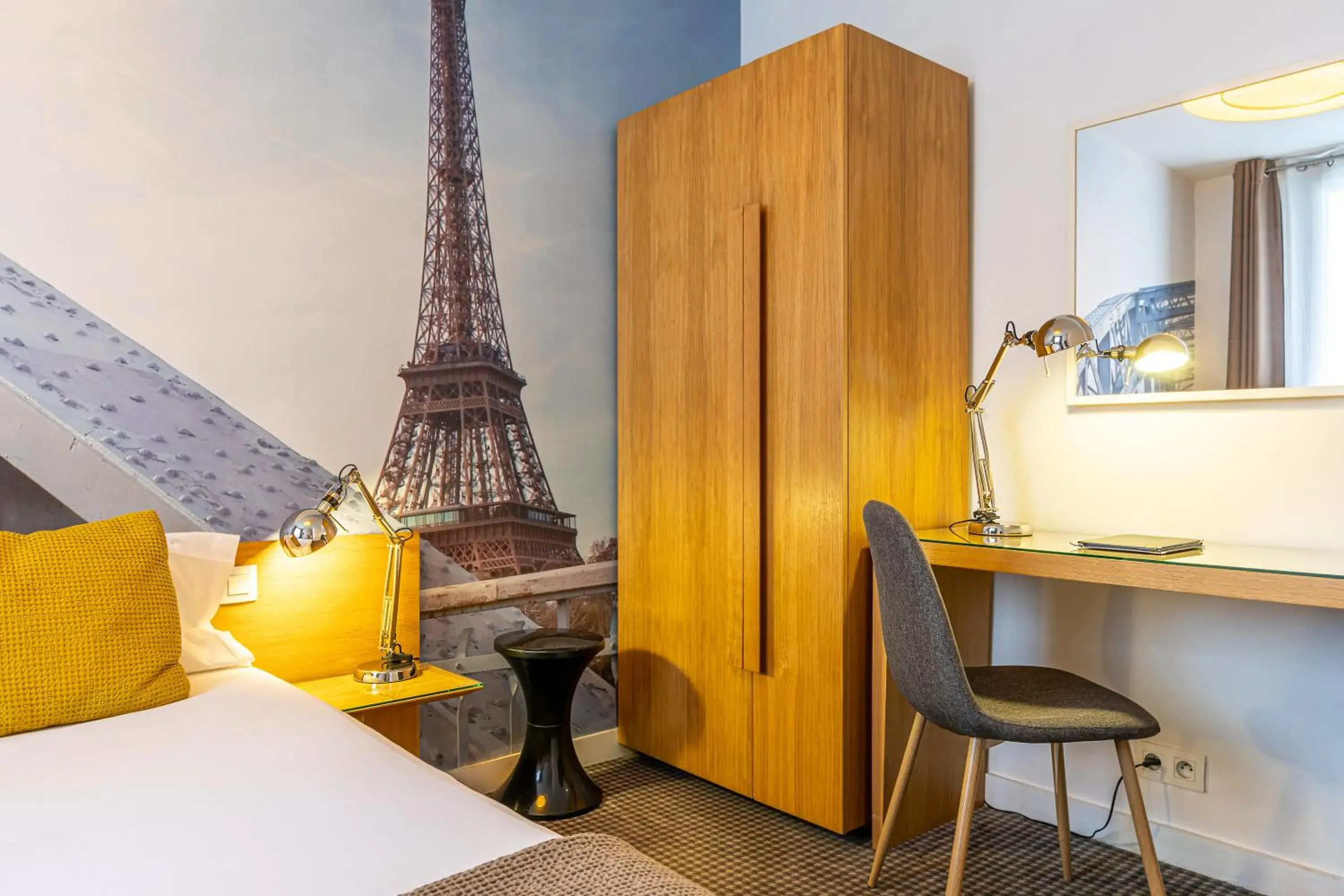 Bed in Le 20 Prieuré Hôtel Bed in Le 20 Prieuré Hôtel